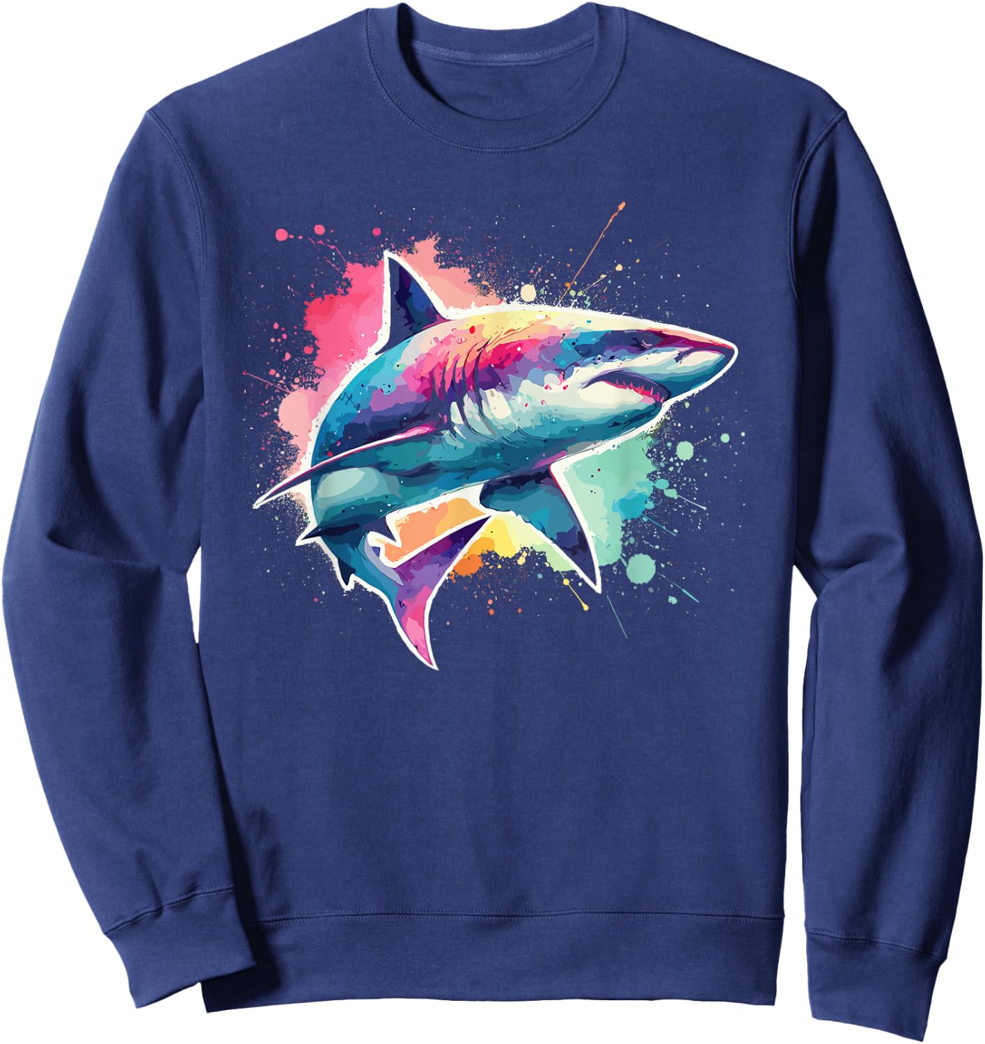 Shark Sweatshirt - Sweatshirt | Navy