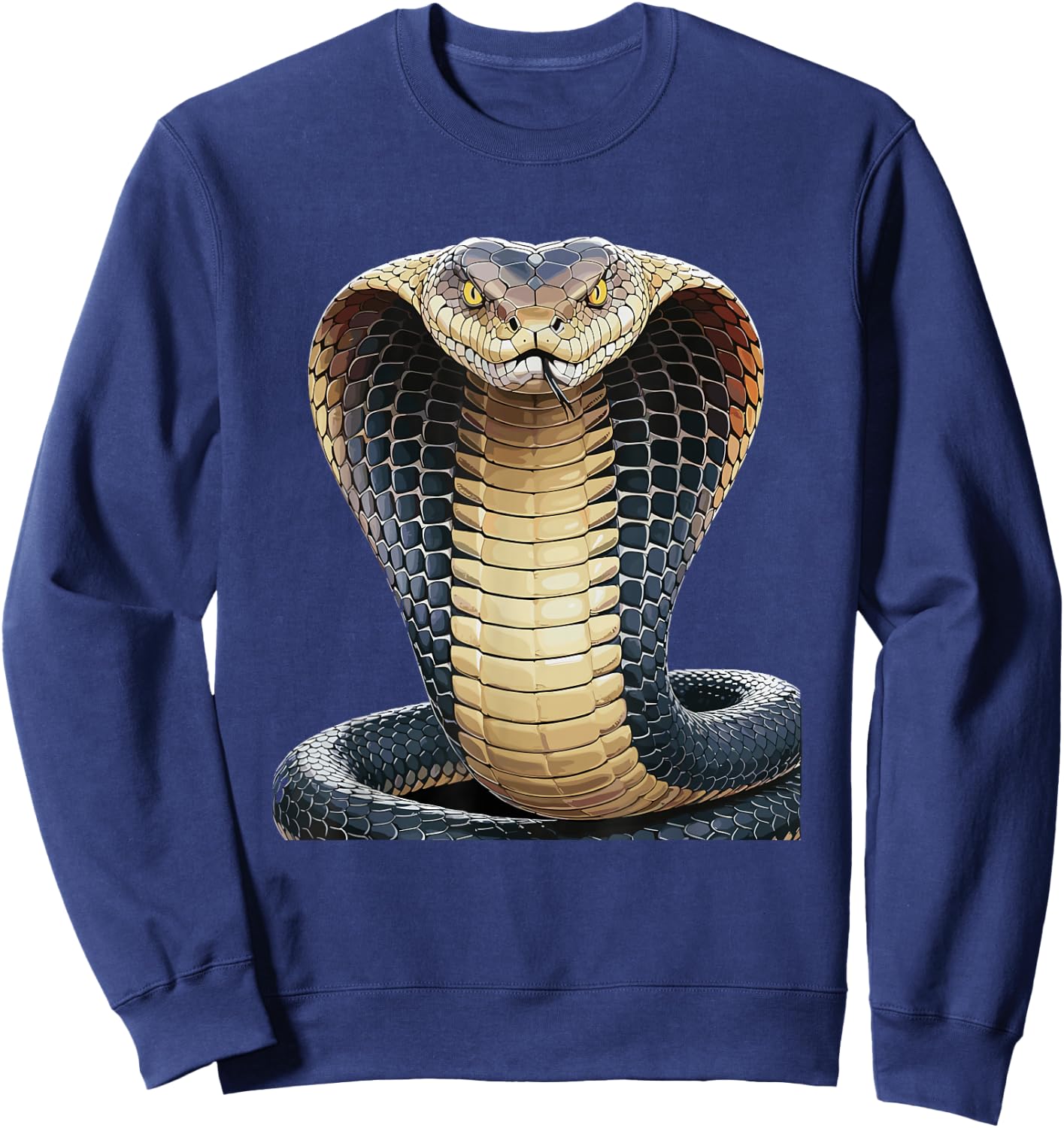 Snake Philippine Cobra Sweatshirt - Sweatshirt | Navy