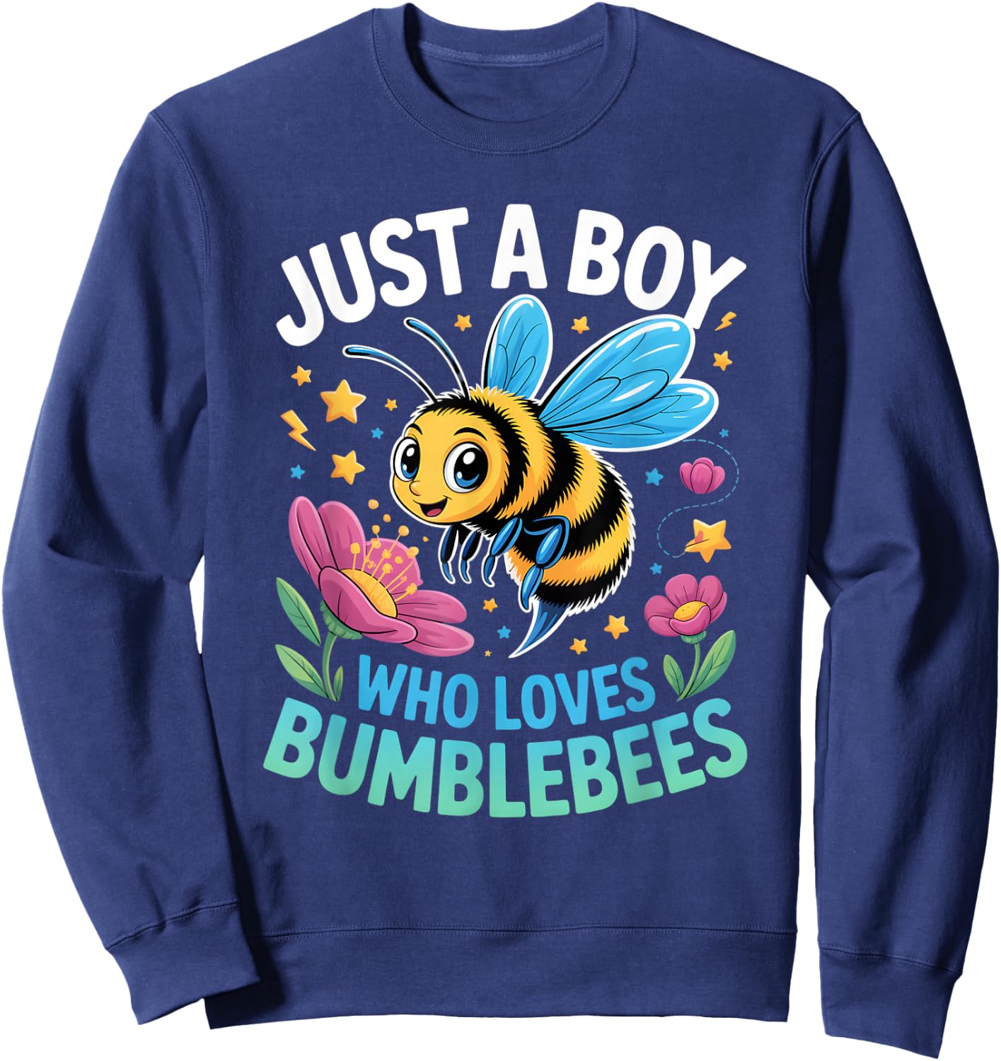 Boys Bumblebee Sweatshirt - Sweatshirt | Navy