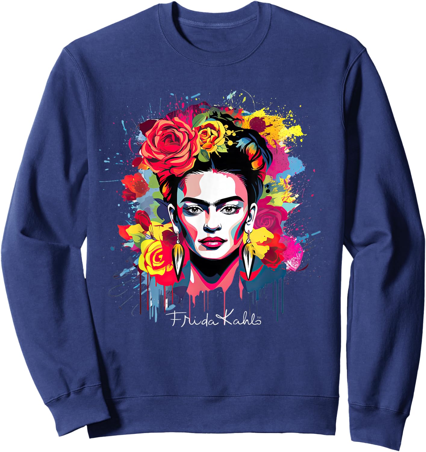 Frida Kahlo - Vielzahl von Artikeln Sweatshirt - Sweatshirt | Navy