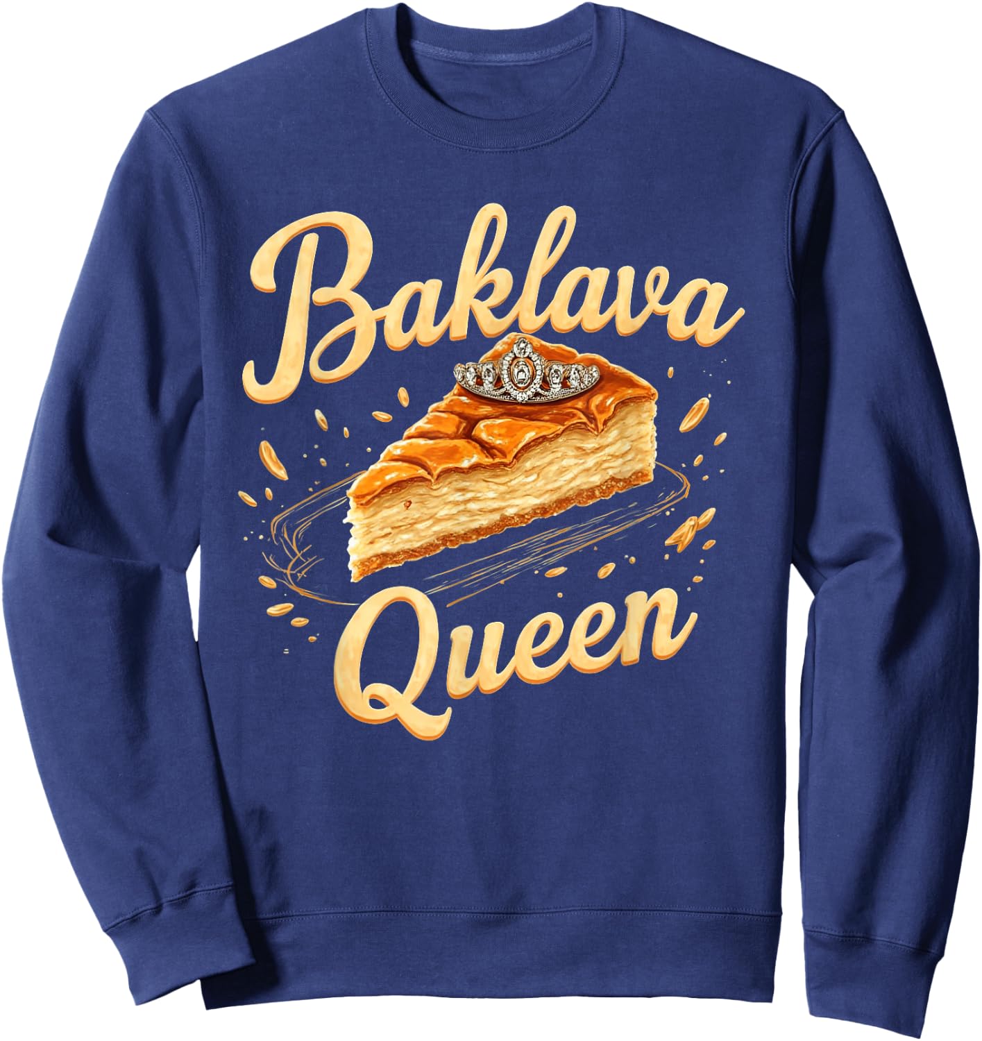 Baklava Queen Sweatshirt - Sweatshirt | Navy