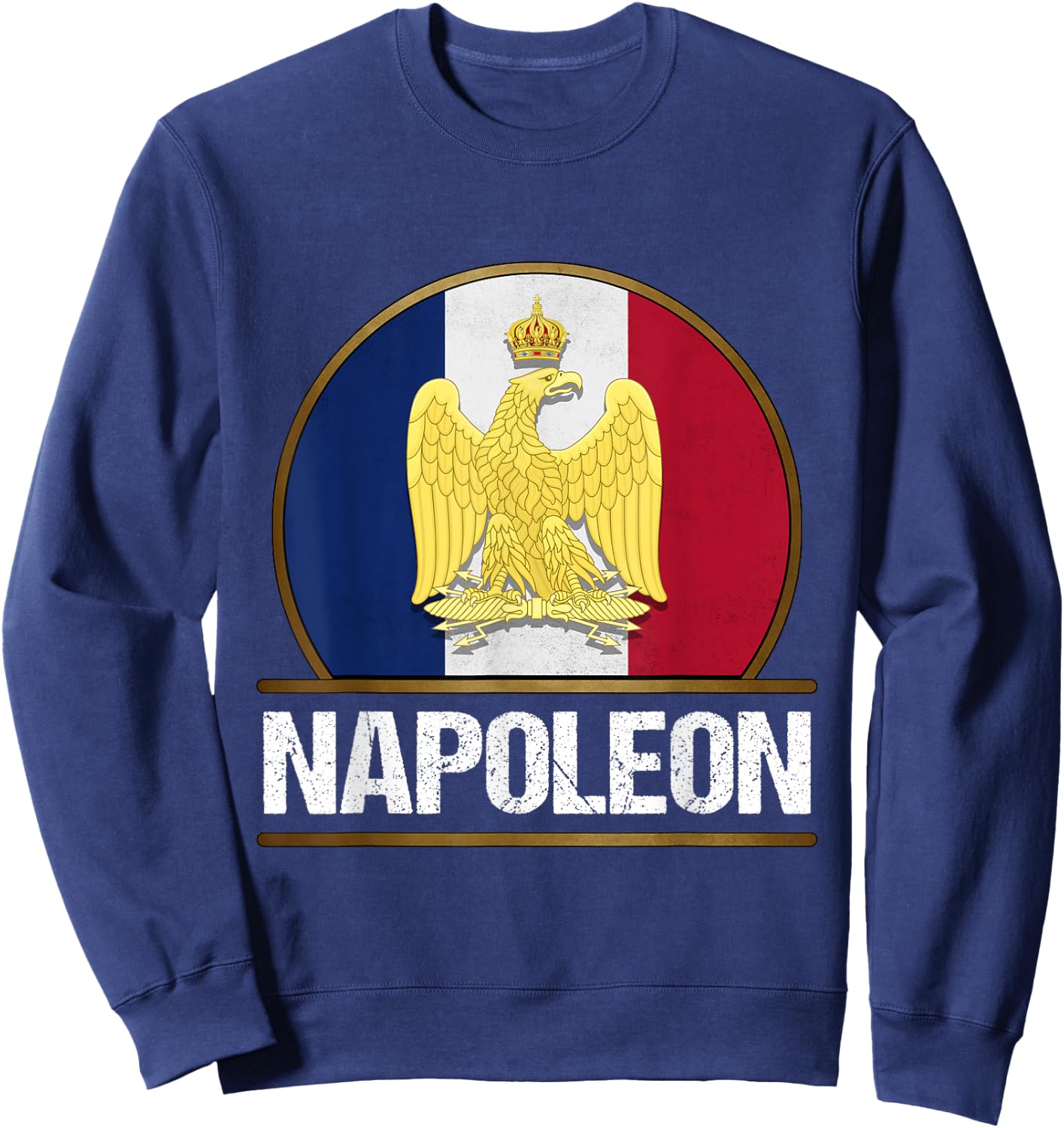 Napoleon Emperor of France Napoleonic Wars , Black, S Sweatshirt - Sweatshirt | Navy