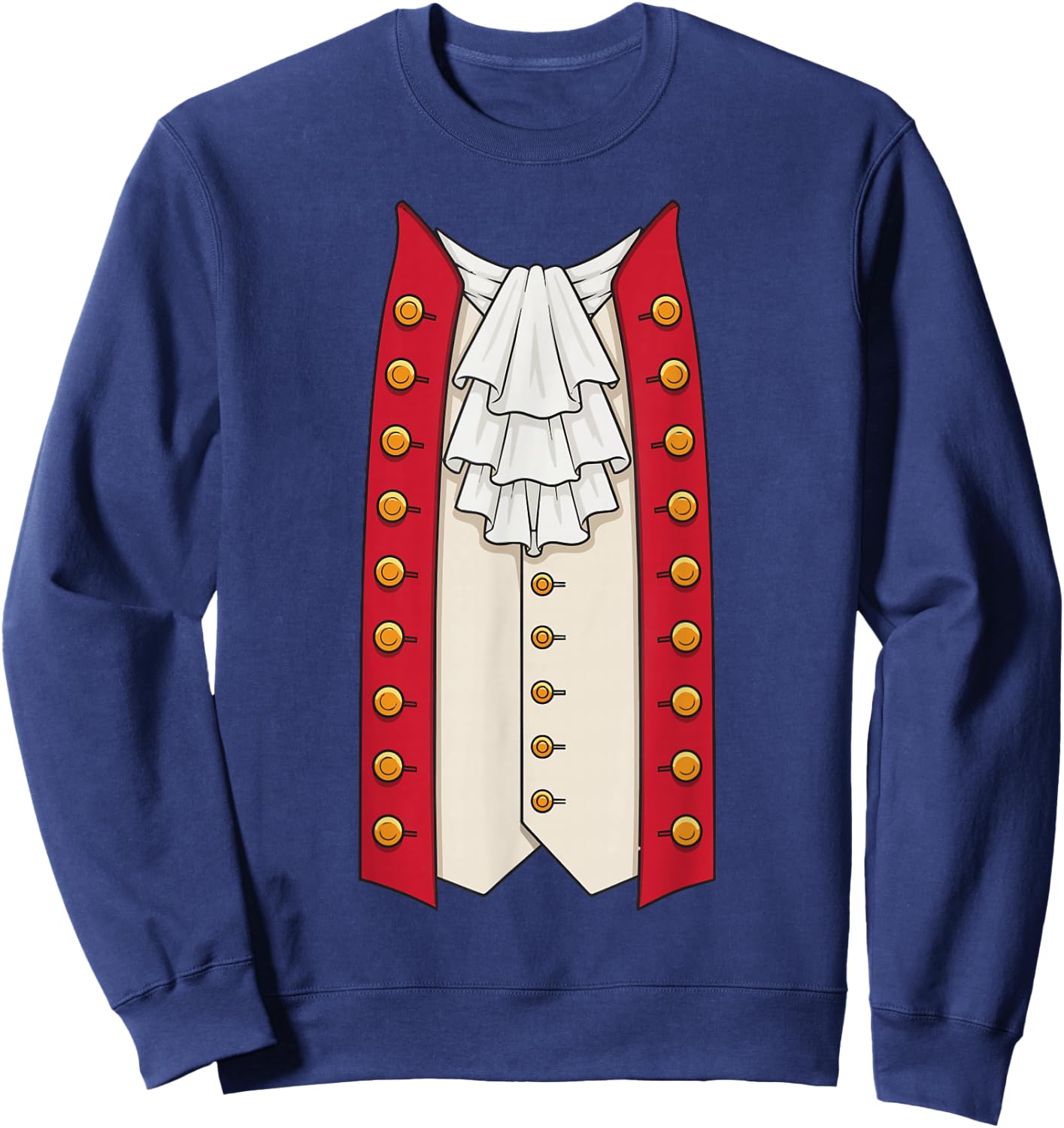 Revolutionary War 18th Century Costume Sweatshirt - Sweatshirt | Navy