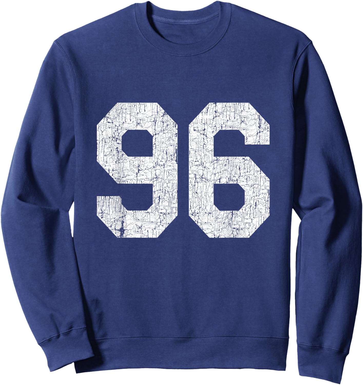#96 Jersey Uniform Varsity Sports Number, 1996, 96th Sweatshirt - Sweatshirt | Navy