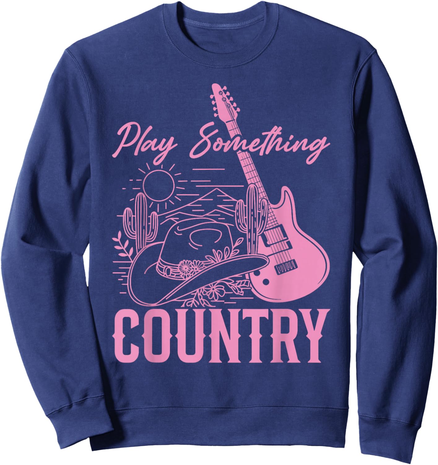 Play Something Country Sweatshirt - Sweatshirt | Navy