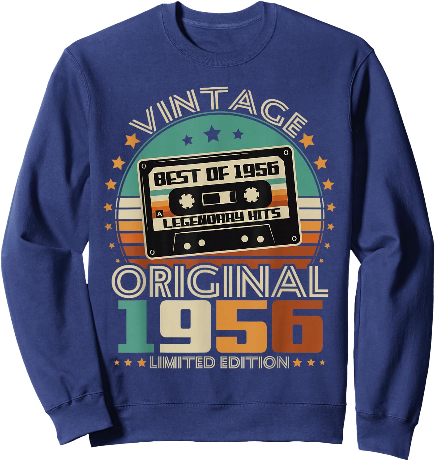 Original 1956 Vintage Birthday 70 Years Women Sweatshirt - Sweatshirt | Navy