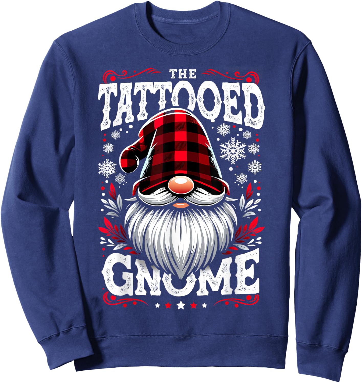 The Tattooed Gnome Matching Family Christmas Pajama Sweatshirt - Sweatshirt | Navy