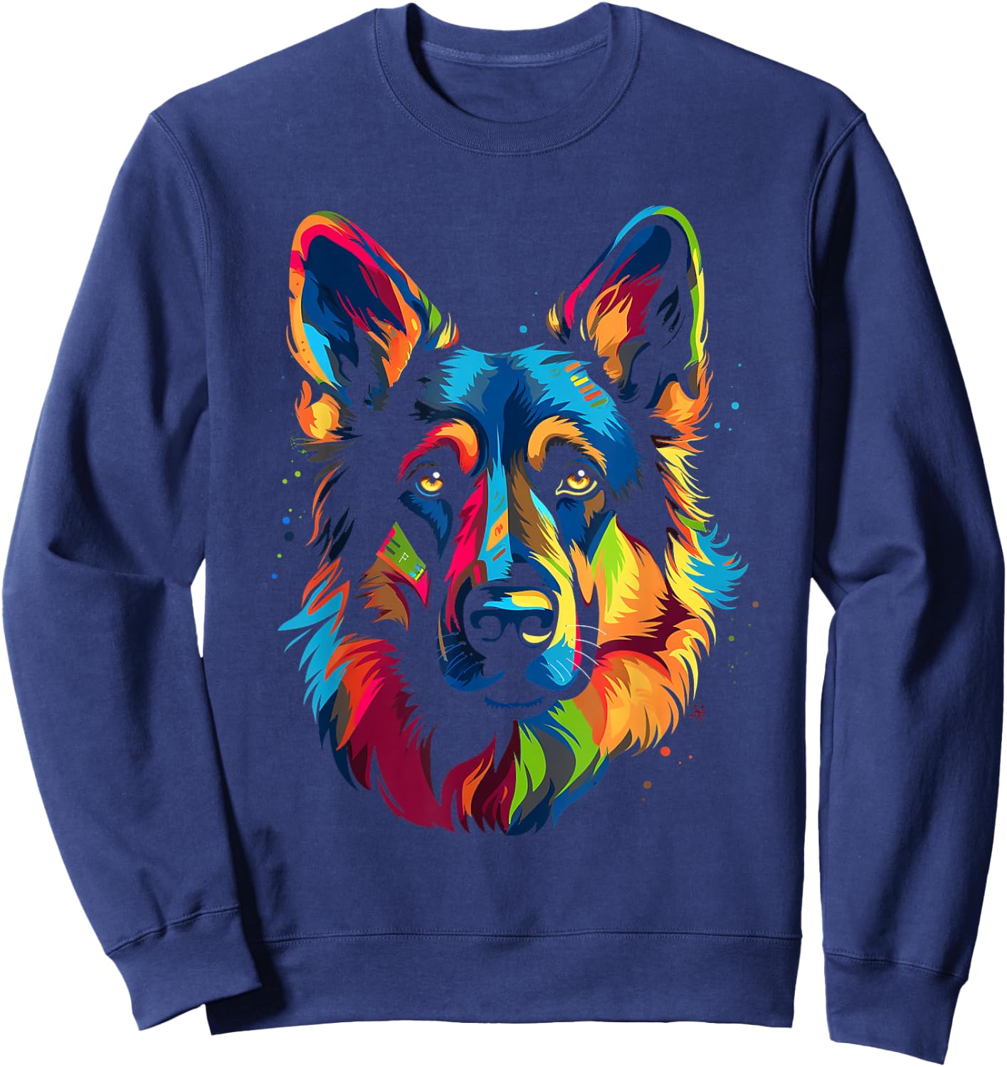 German shepherd dog Sweatshirt - Sweatshirt | Navy