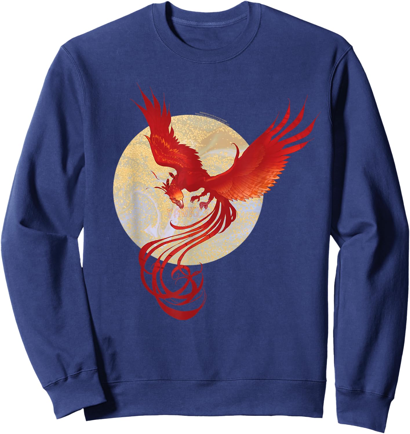 Harry Potter Fawkes Sweatshirt - Sweatshirt | Navy