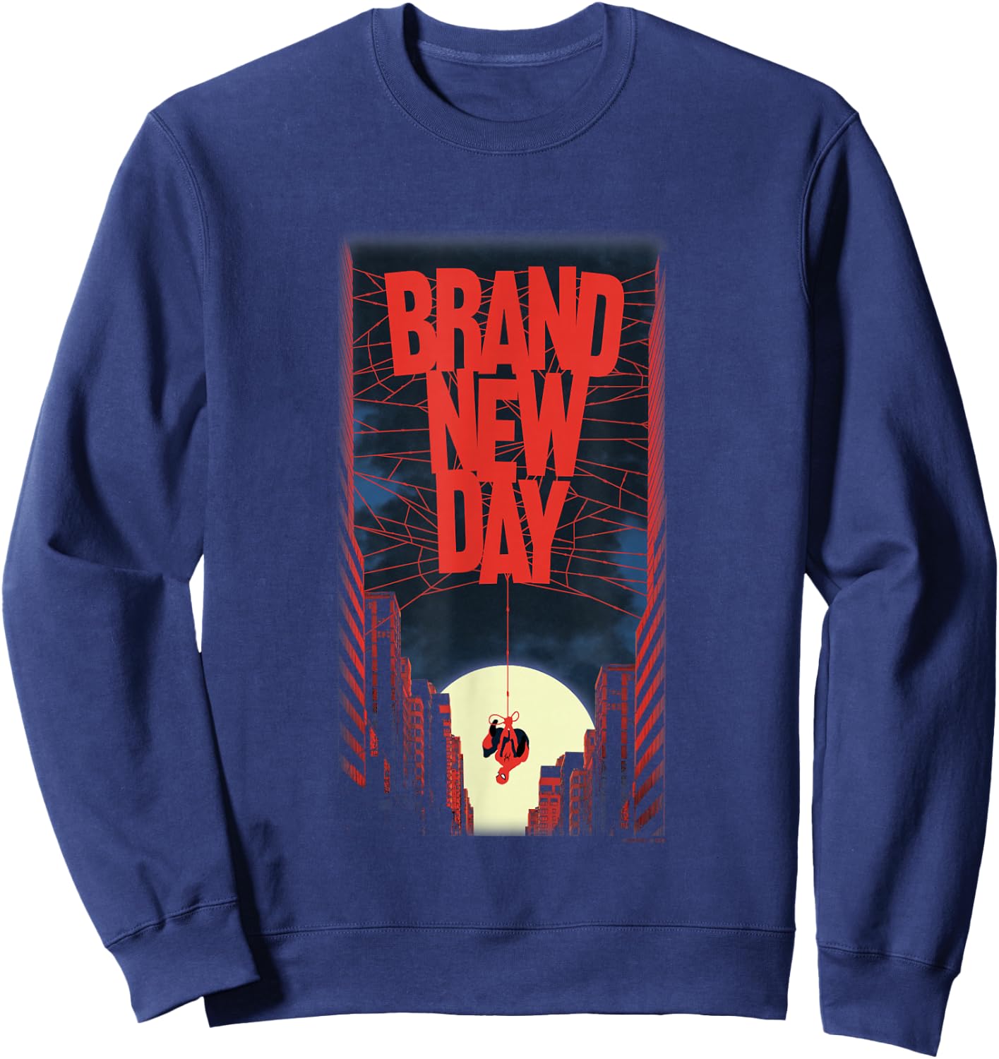 Marvel Spider-Man Moonrise Spider Sweatshirt - Sweatshirt | Navy