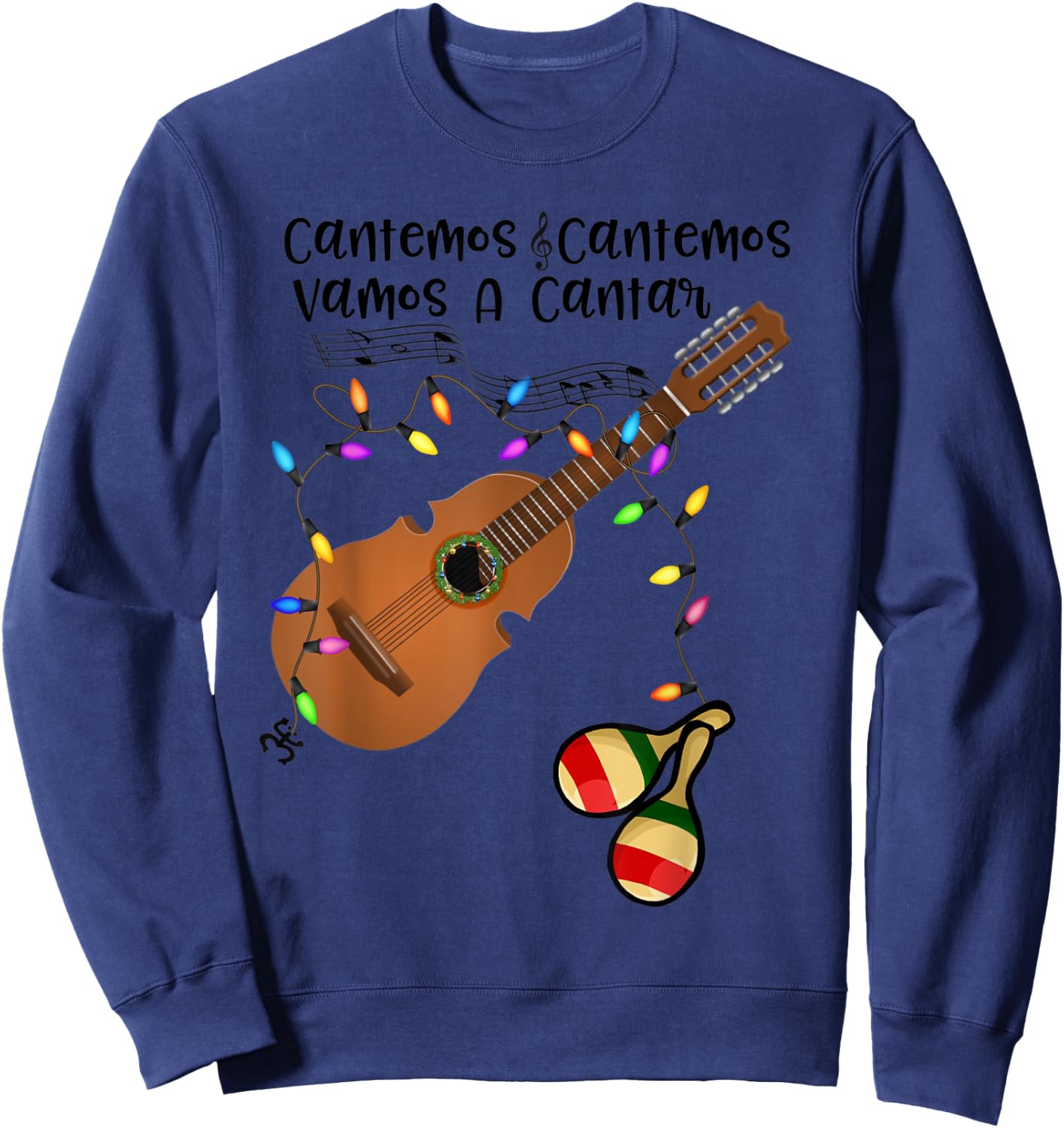 Navidad Sweatshirt - Sweatshirt | Navy