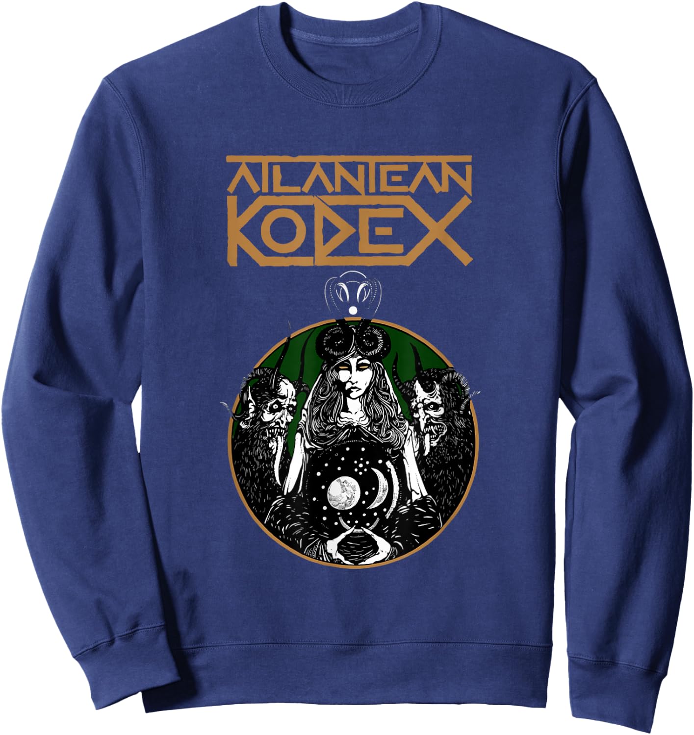 Atlantean Kodex , black Sweatshirt - Sweatshirt | Navy