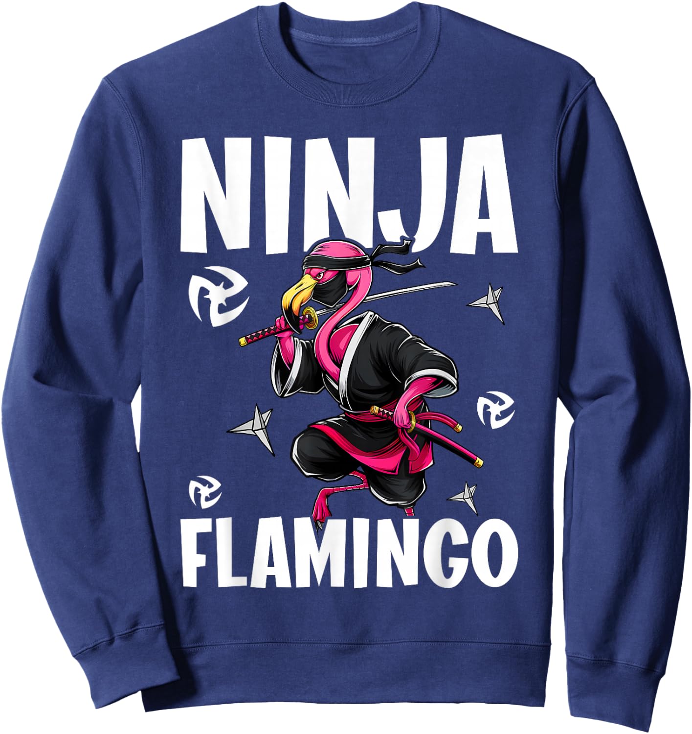 Ninja Flamingo Flamingo Ninja Sweatshirt - Sweatshirt | Navy
