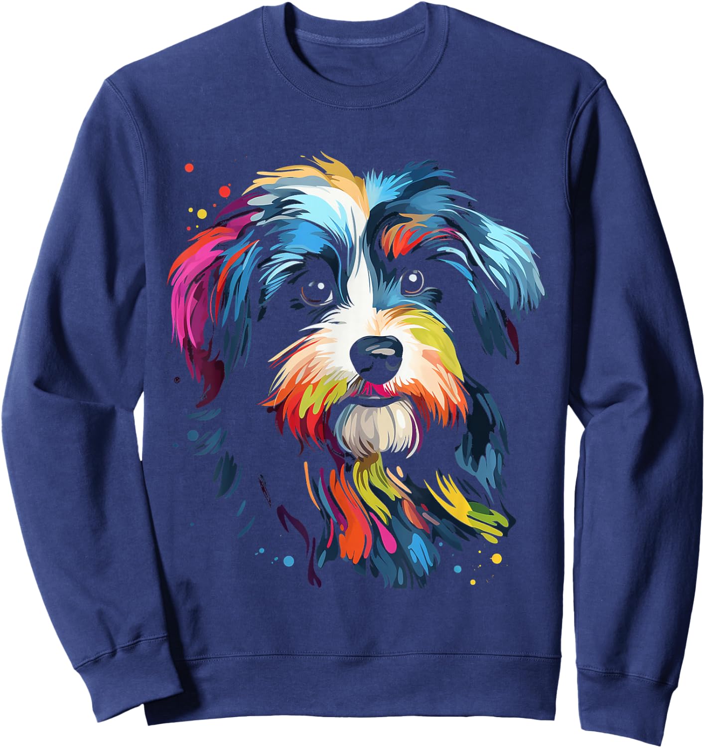 Tibetan Terrier Sweatshirt - Sweatshirt | Navy