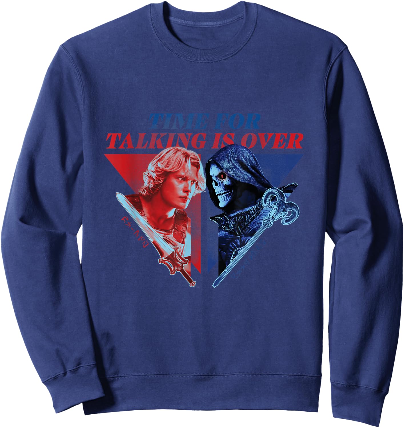 Masters of the Universe Die Zeit zum Reden ist vorbei Sweatshirt - Sweatshirt | Navy