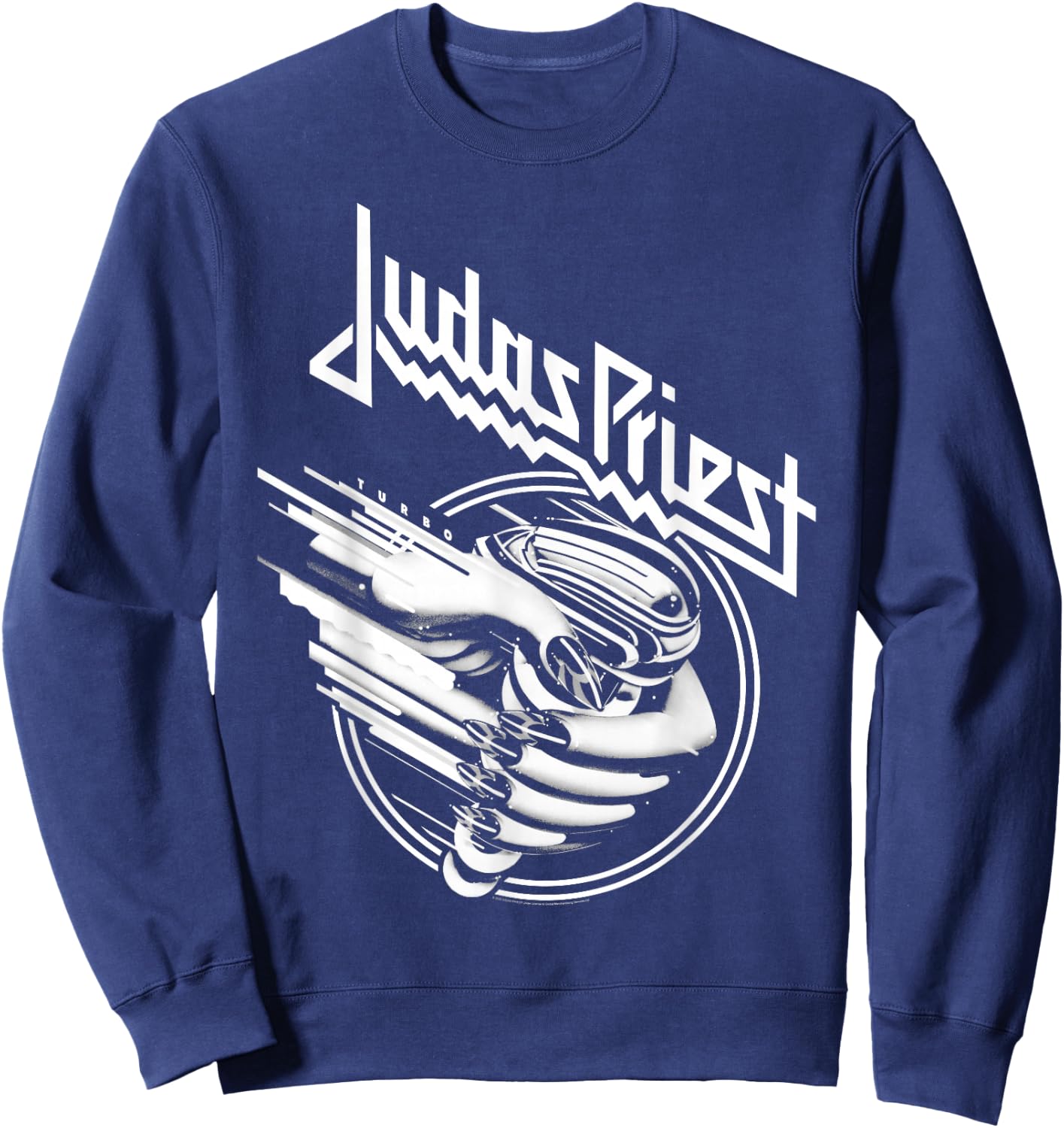 Judas Priest Turbo One Color Sweatshirt - Sweatshirt | Navy