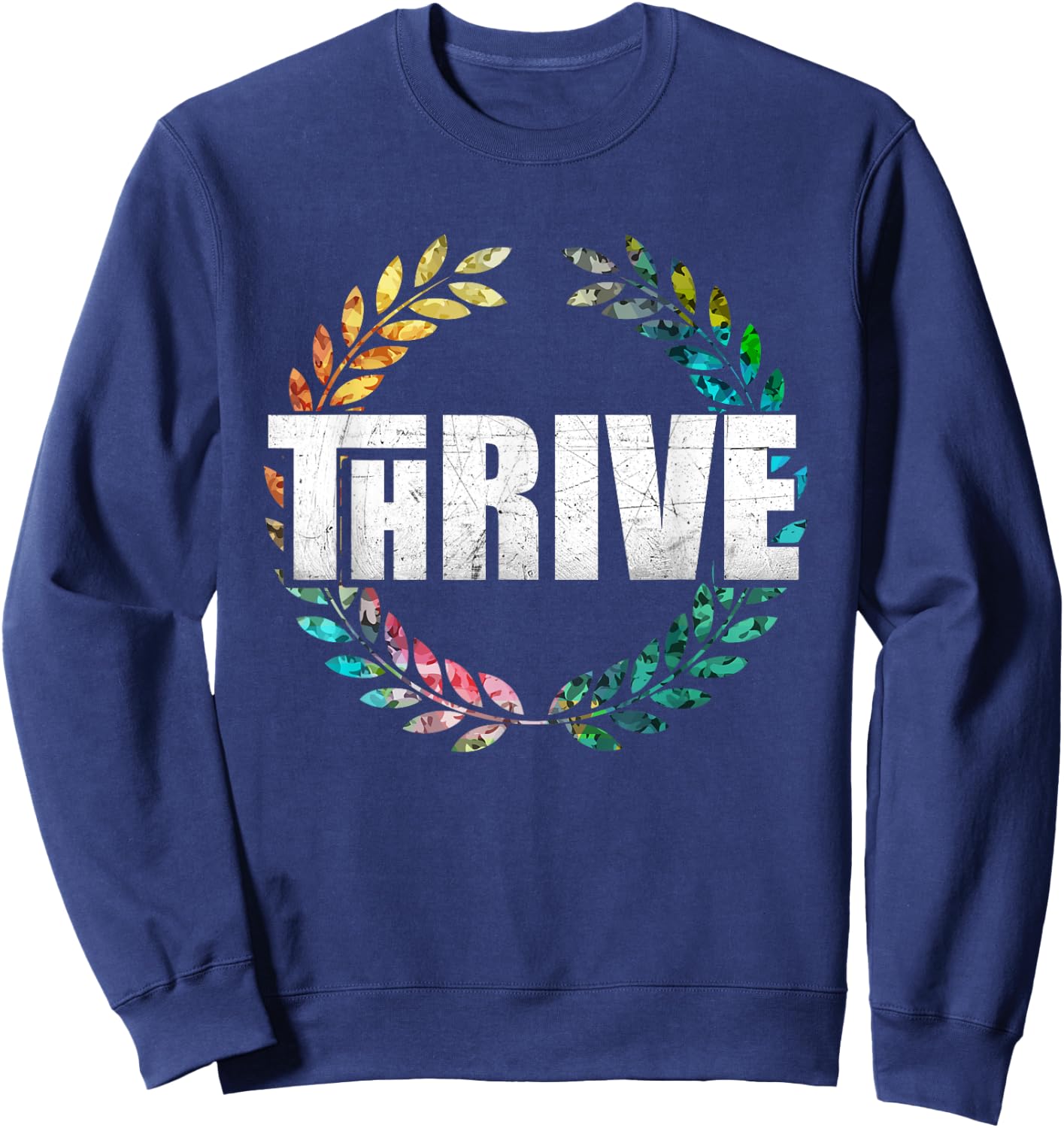 Thrive Sweatshirt - Sweatshirt | Navy