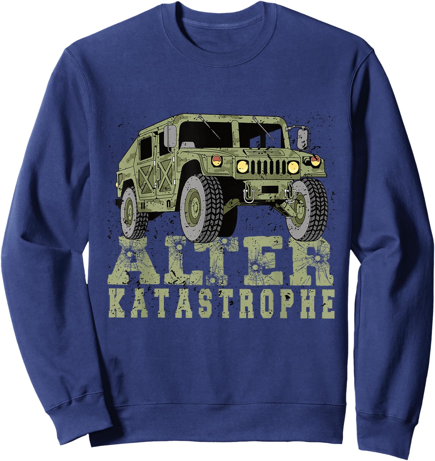 Alter Katastrophe Alter Katastrophe Humour Sarcasm , black Sweatshirt - Sweatshirt | Navy