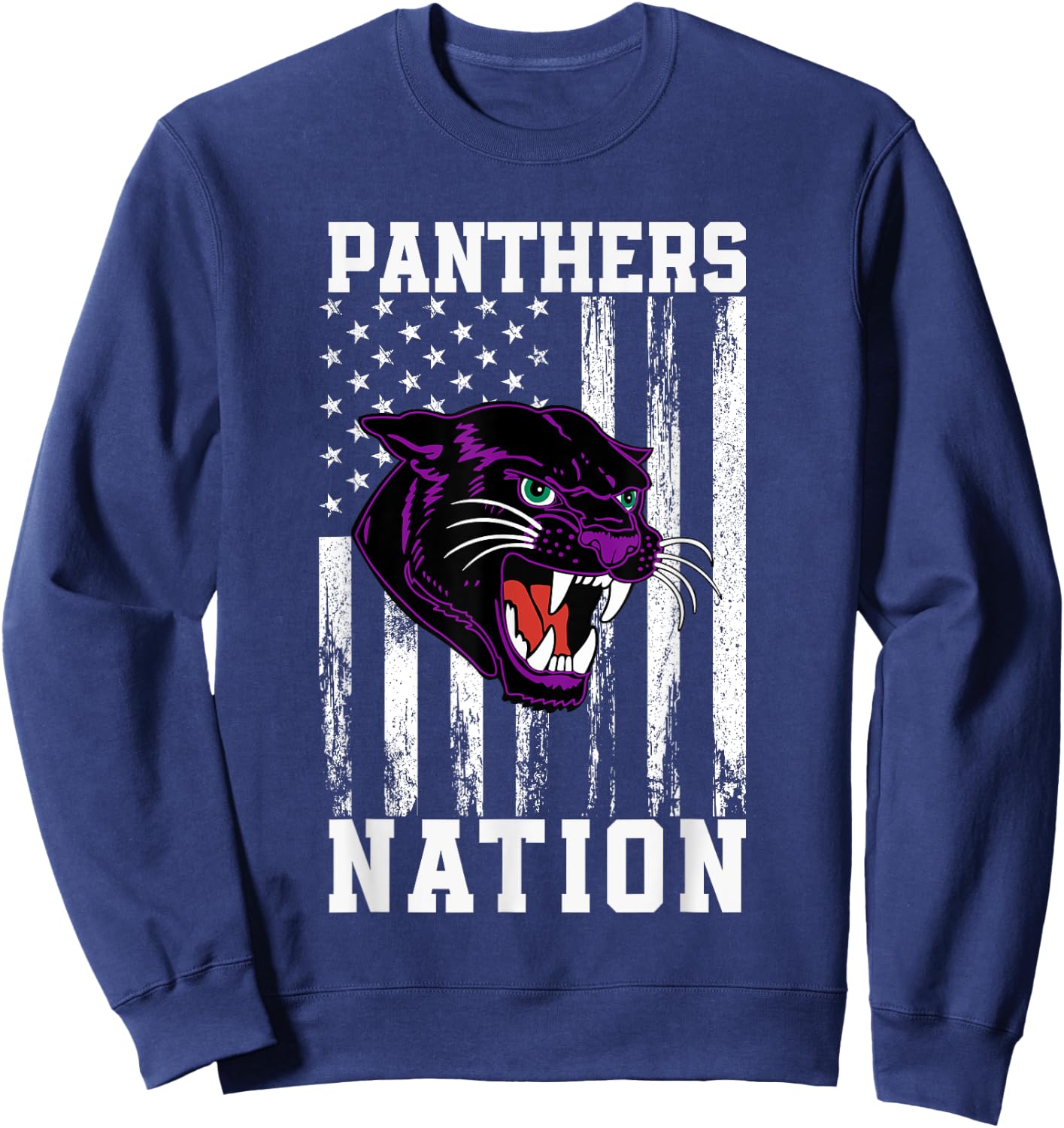 Waterville Panthers Logo Nation HS Sweatshirt - Sweatshirt | Navy
