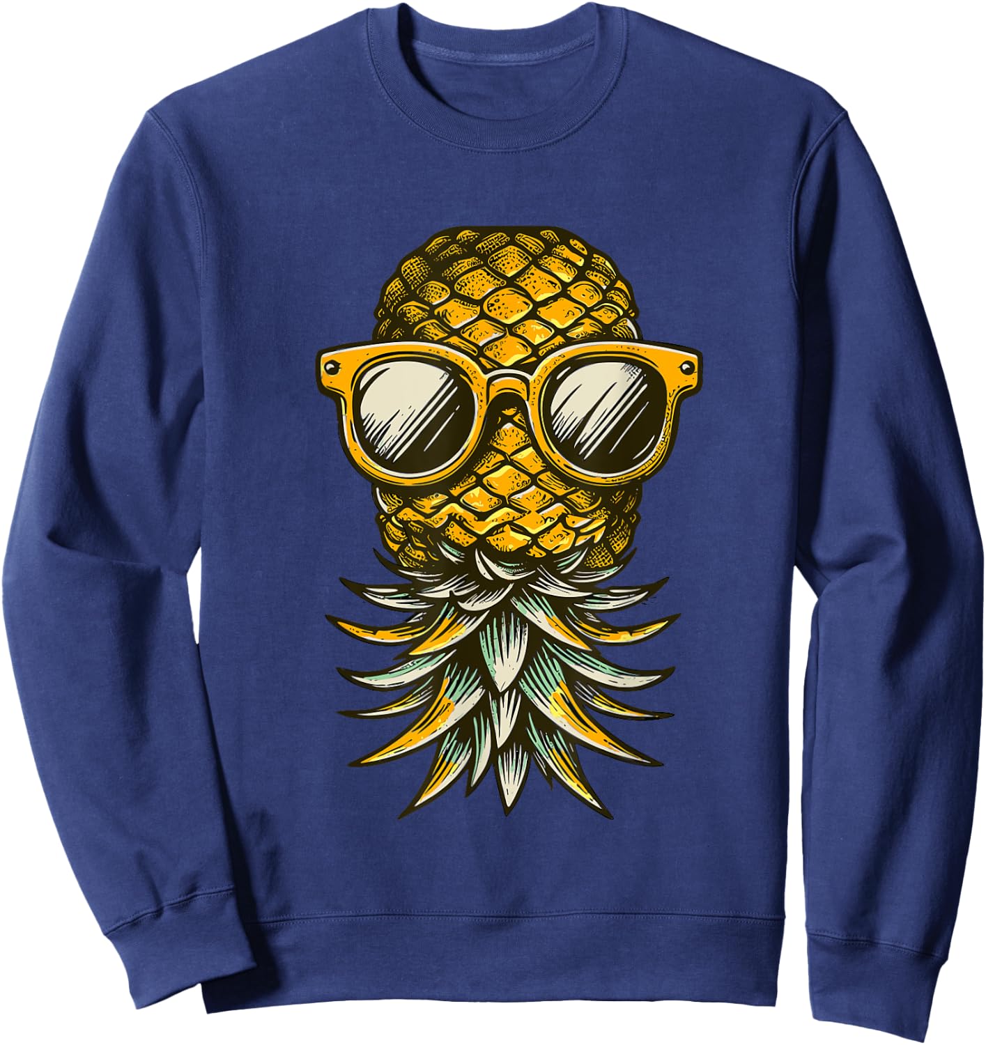 Swinger Umgedrehte Ananas Sweatshirt - Sweatshirt | Navy