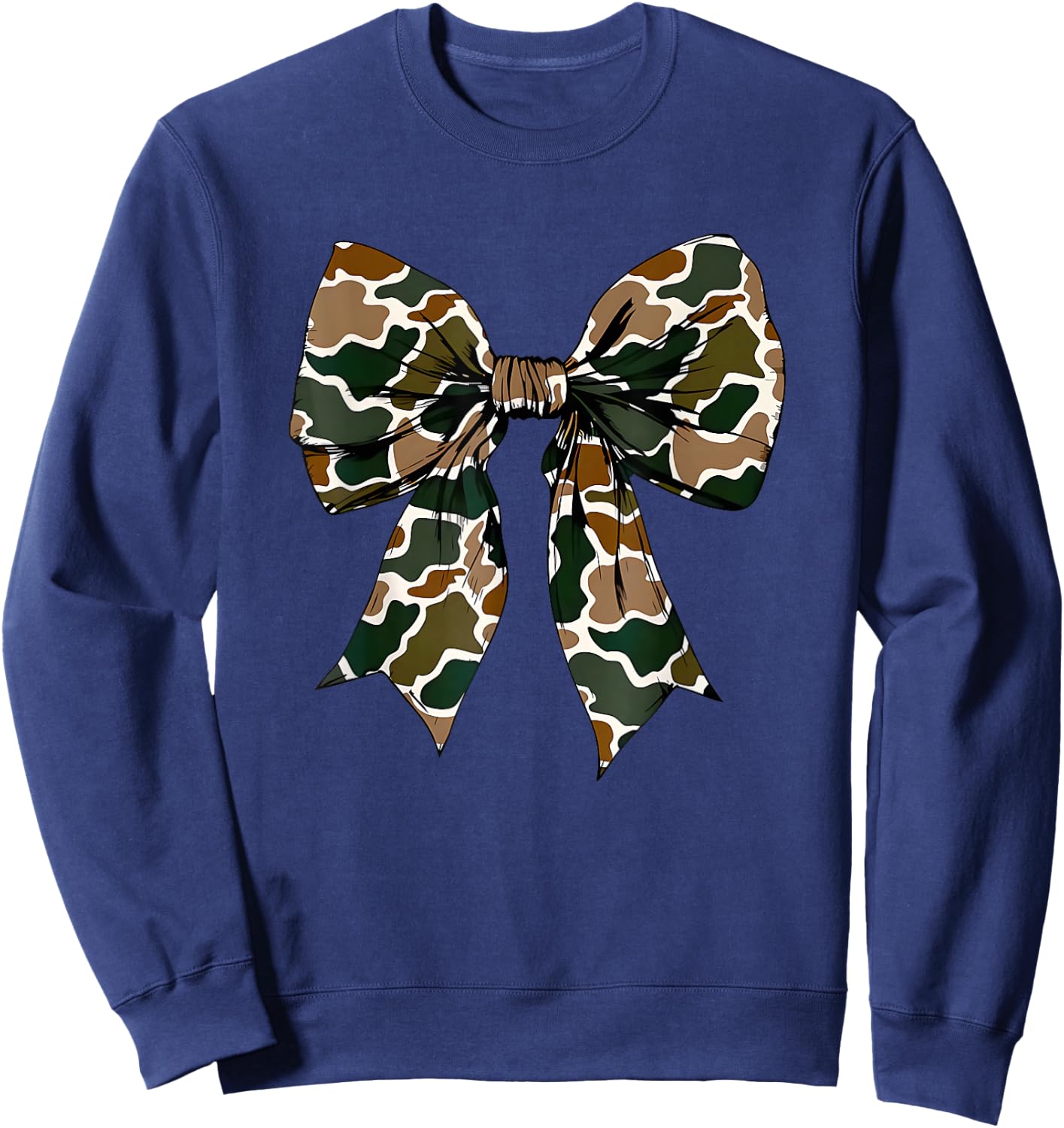 Old School Camouflage Sweatshirt - Sweatshirt | Navy