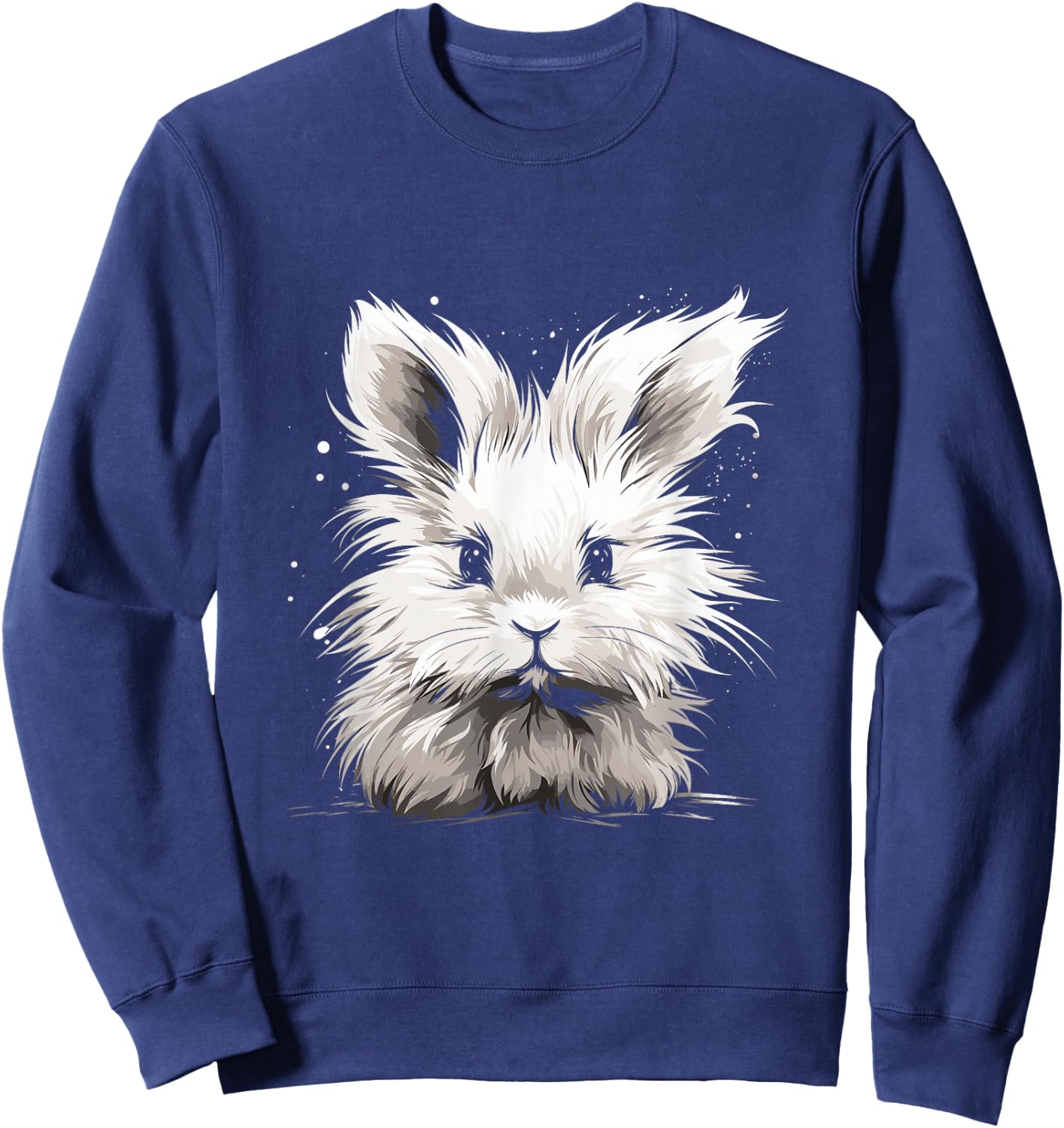 Angora Rabbits Owners Furry Rabbit Sweatshirt - Sweatshirt | Navy