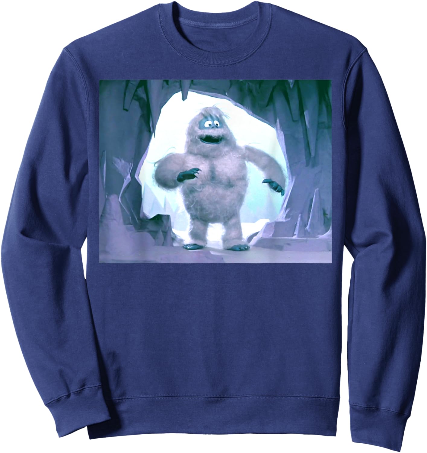 Abominable Snow Monster of the North Abominable Snowman Sweatshirt - Sweatshirt | Navy