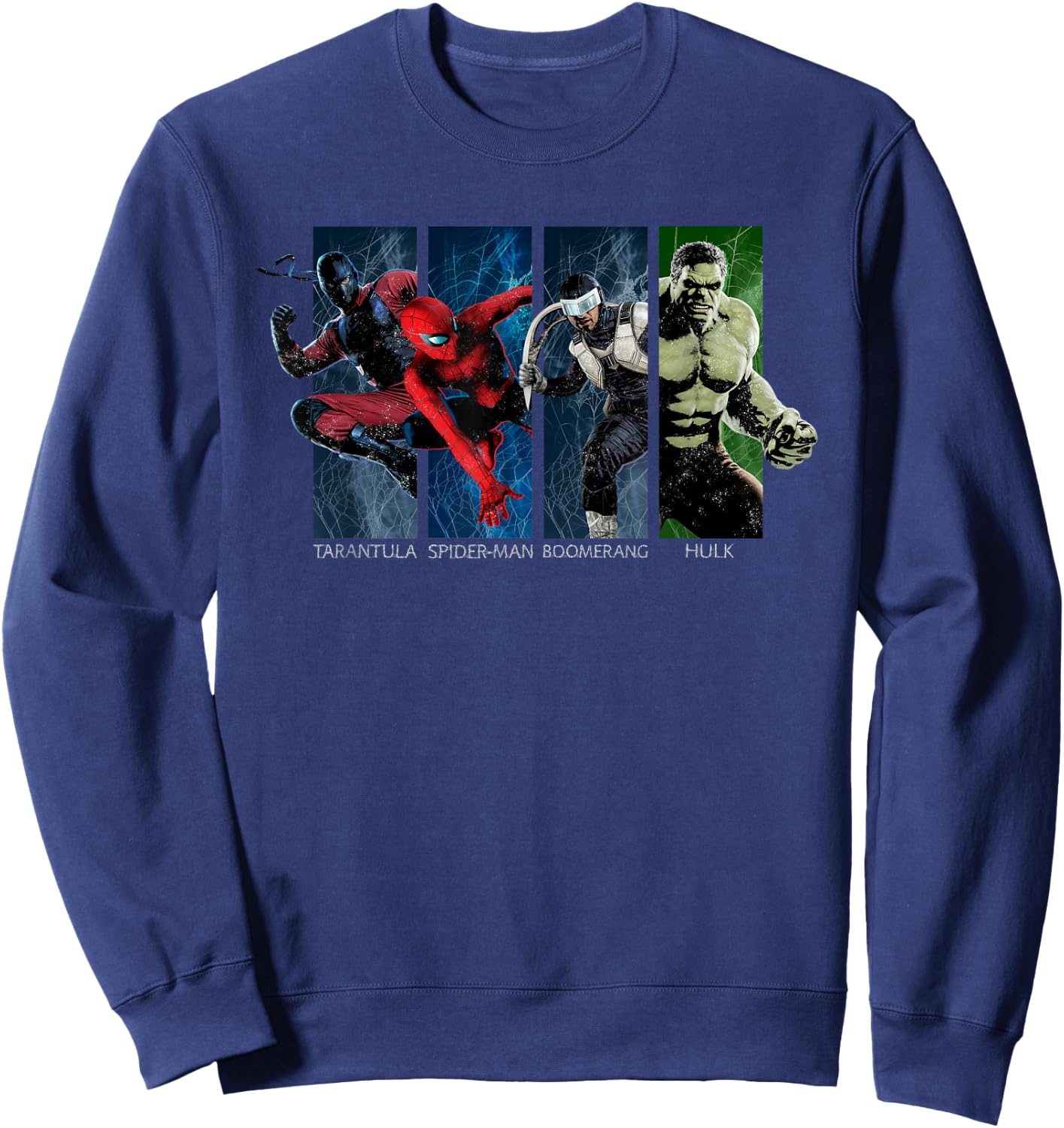 Marvel Studios Spider-Man BND Movie 2026 Heroes and Villains Sweatshirt - Sweatshirt | Navy