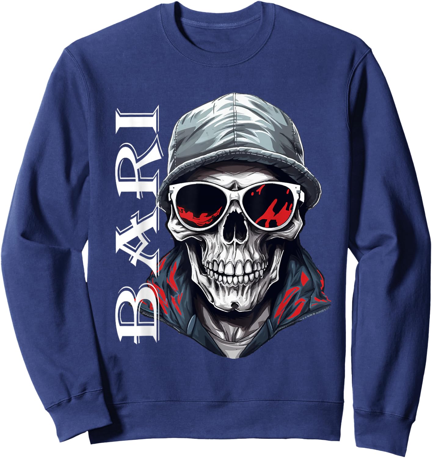 Bari Tradition Ultras Italy Bari Men's & Women's , black Sweatshirt - Sweatshirt | Navy