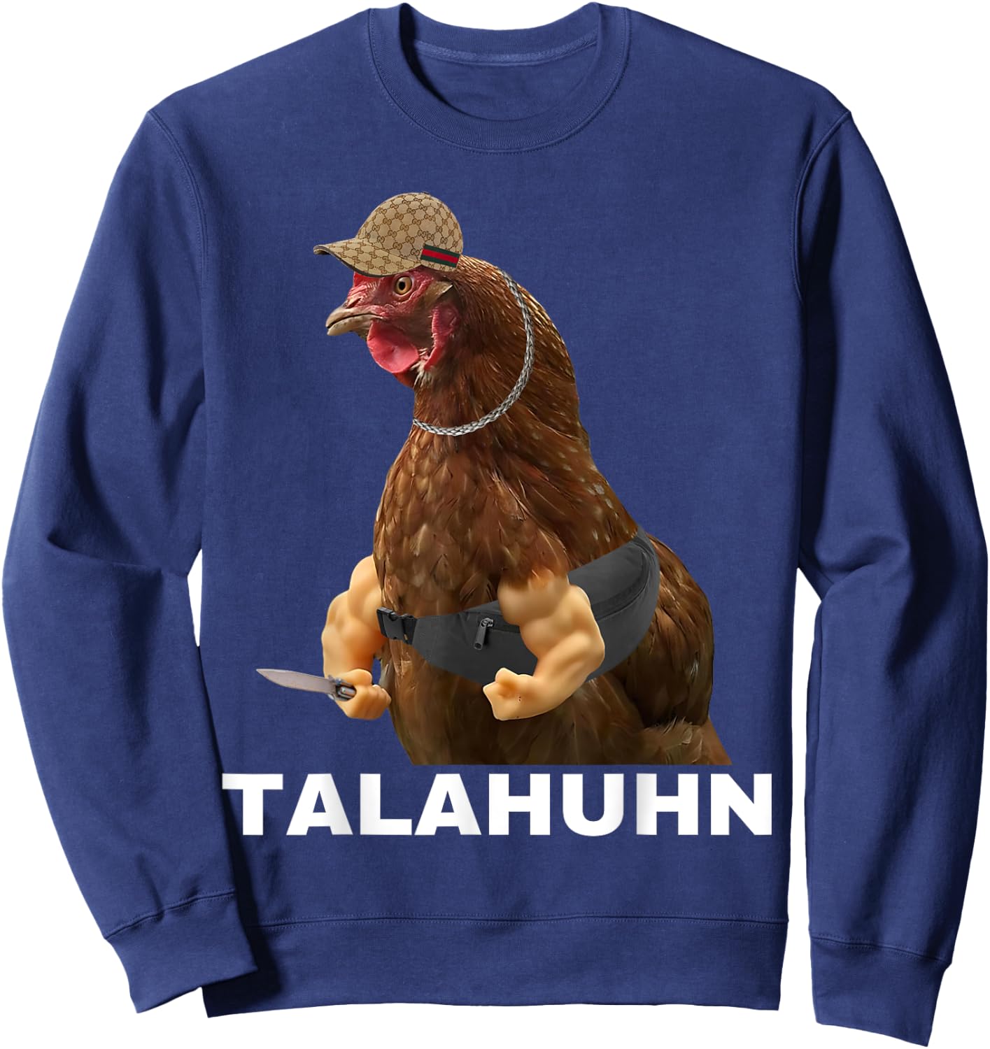 Tala Chicken Tala Chicken , black Sweatshirt - Sweatshirt | Navy