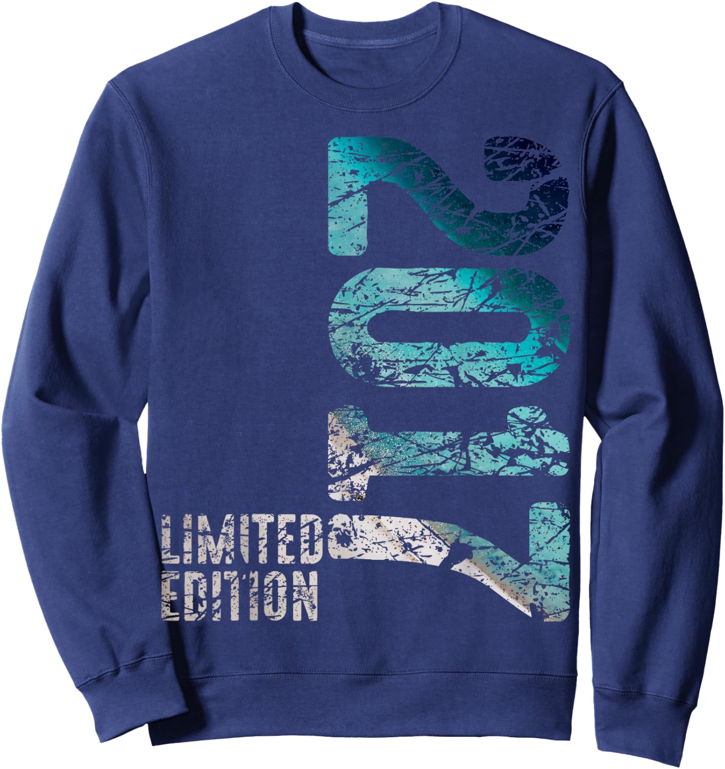 9. Geburtstag Junge Mädchen 9 Jahre 2017 Geschenk Lustig Sweatshirt - Sweatshirt | Navy