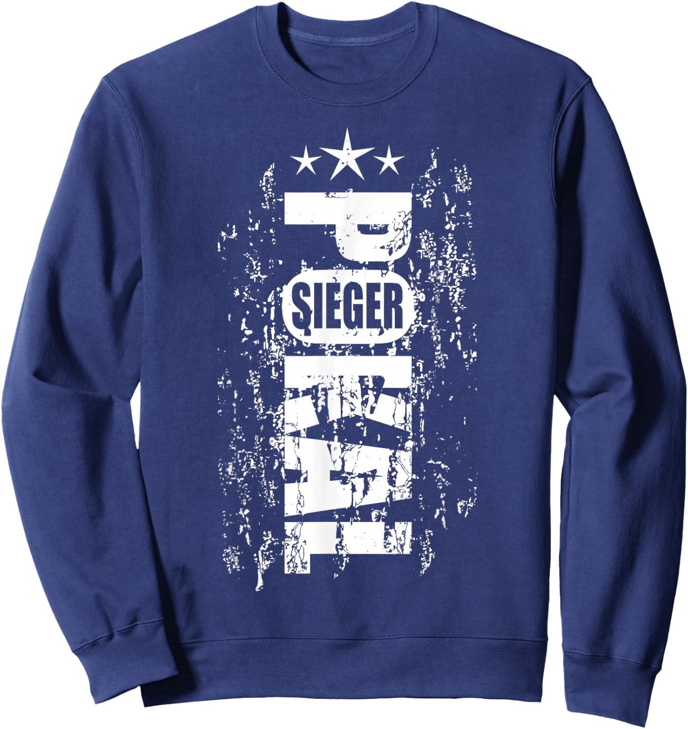 Pokalsieger 2026 Motive vintage Outfit Pokal Finale Feier Sweatshirt - Sweatshirt | Navy