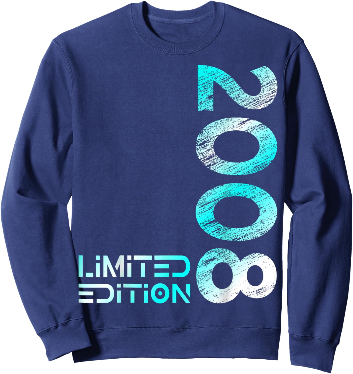 18. Geburtstag Limited Edition Jahrgang 2008 Junge Mädchen Sweatshirt - Sweatshirt | Navy