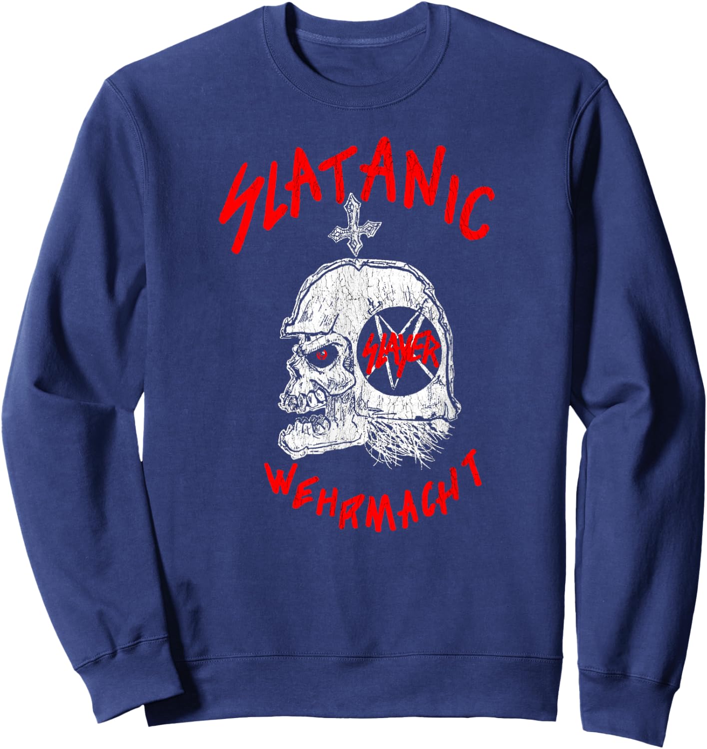 Slayer Slaytanic Sweatshirt - Sweatshirt | Navy