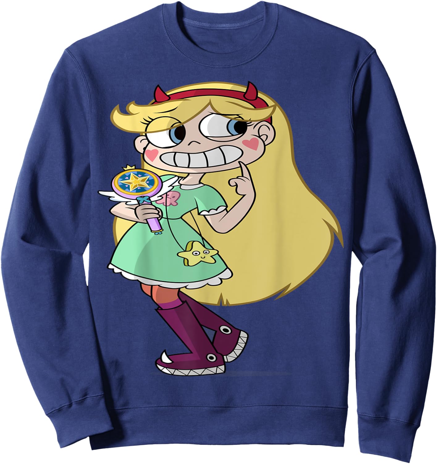 Star vs The Forces of Evil Shirts Sweatshirt - Sweatshirt | Navy
