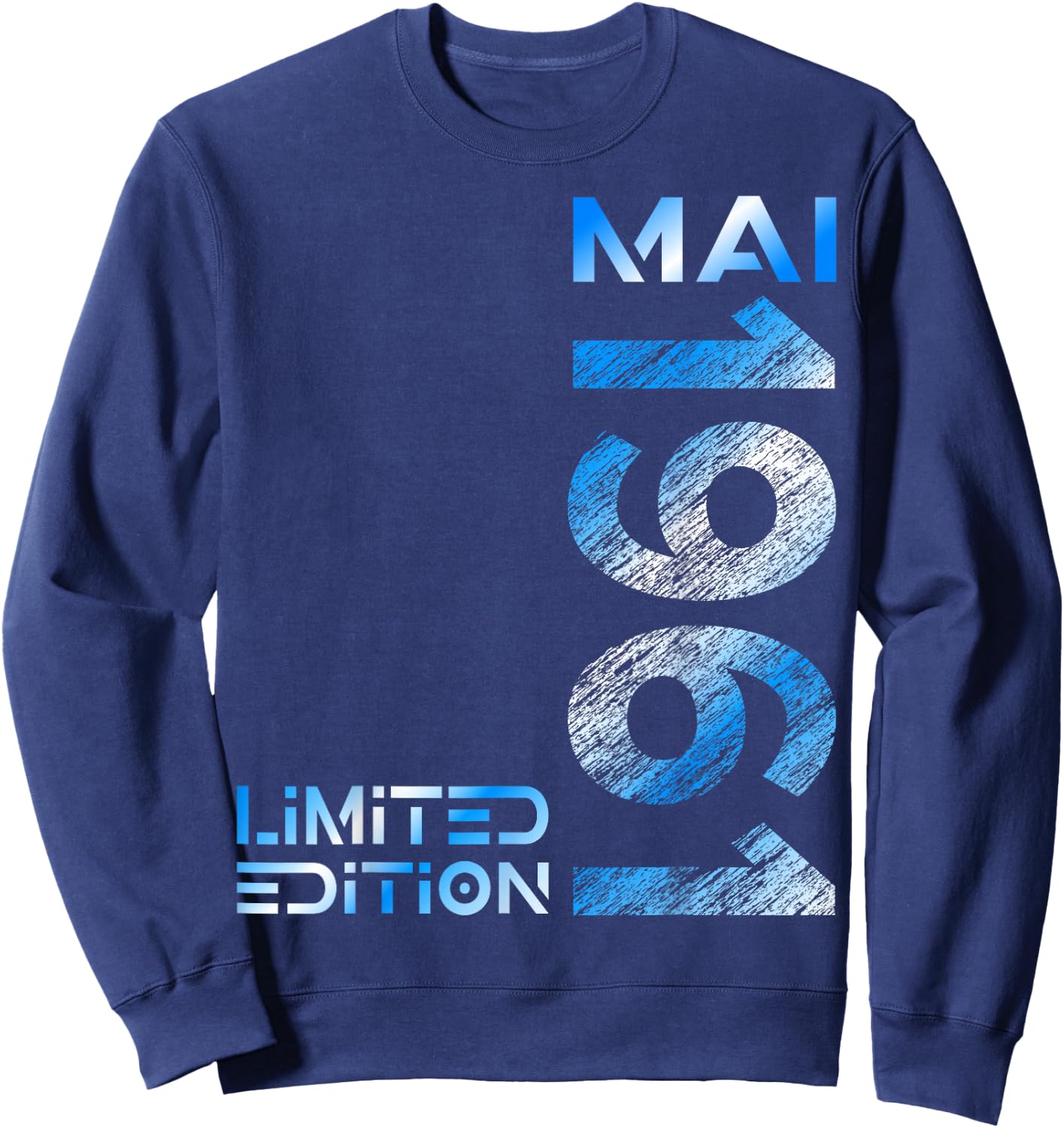 Limited Edition Mai 1961 Mann Frau 65. Geburtstag Sweatshirt - Sweatshirt | Navy