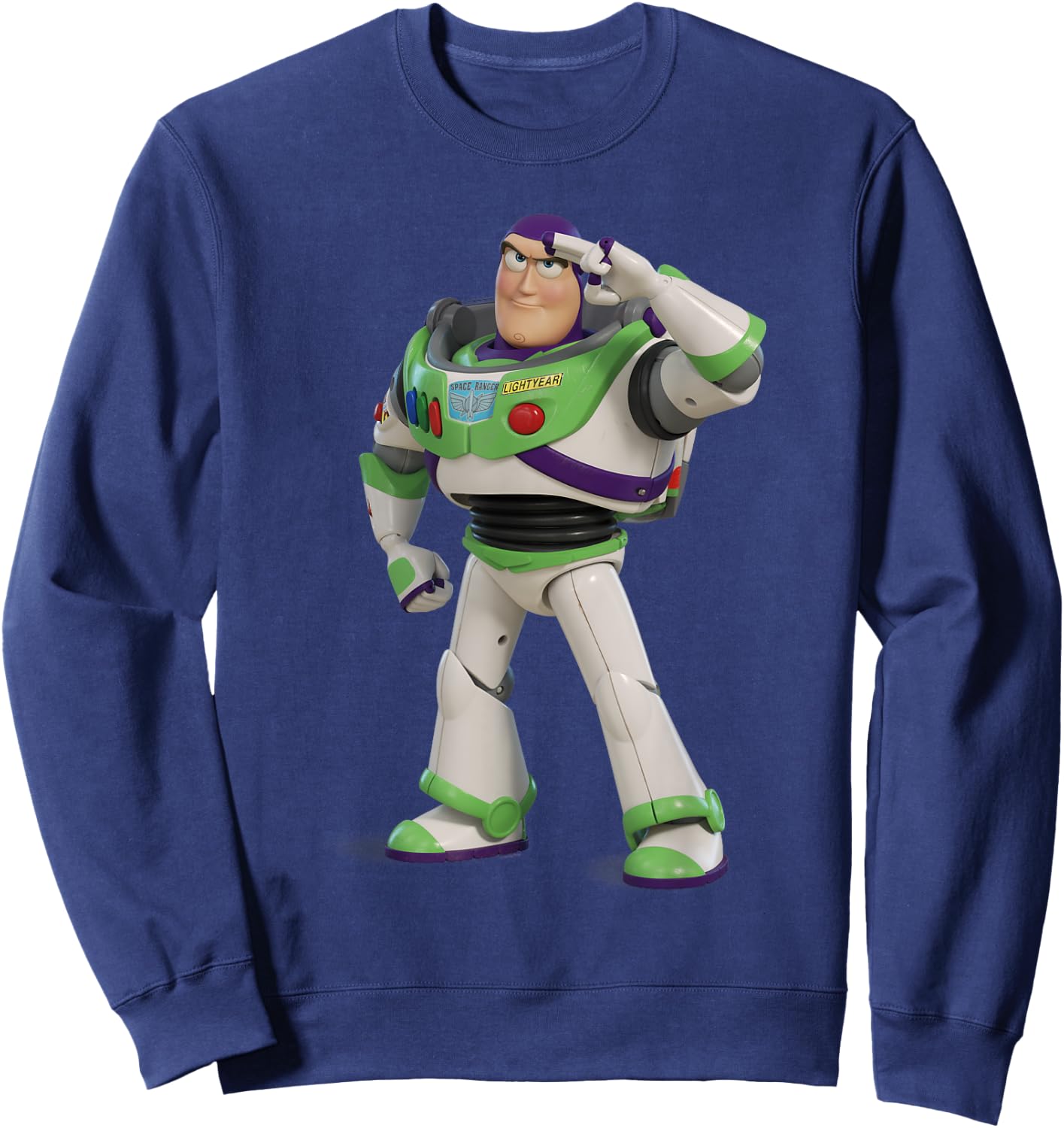 Toy Story Buzz Lightyear Standing Sweatshirt - Sweatshirt | Navy