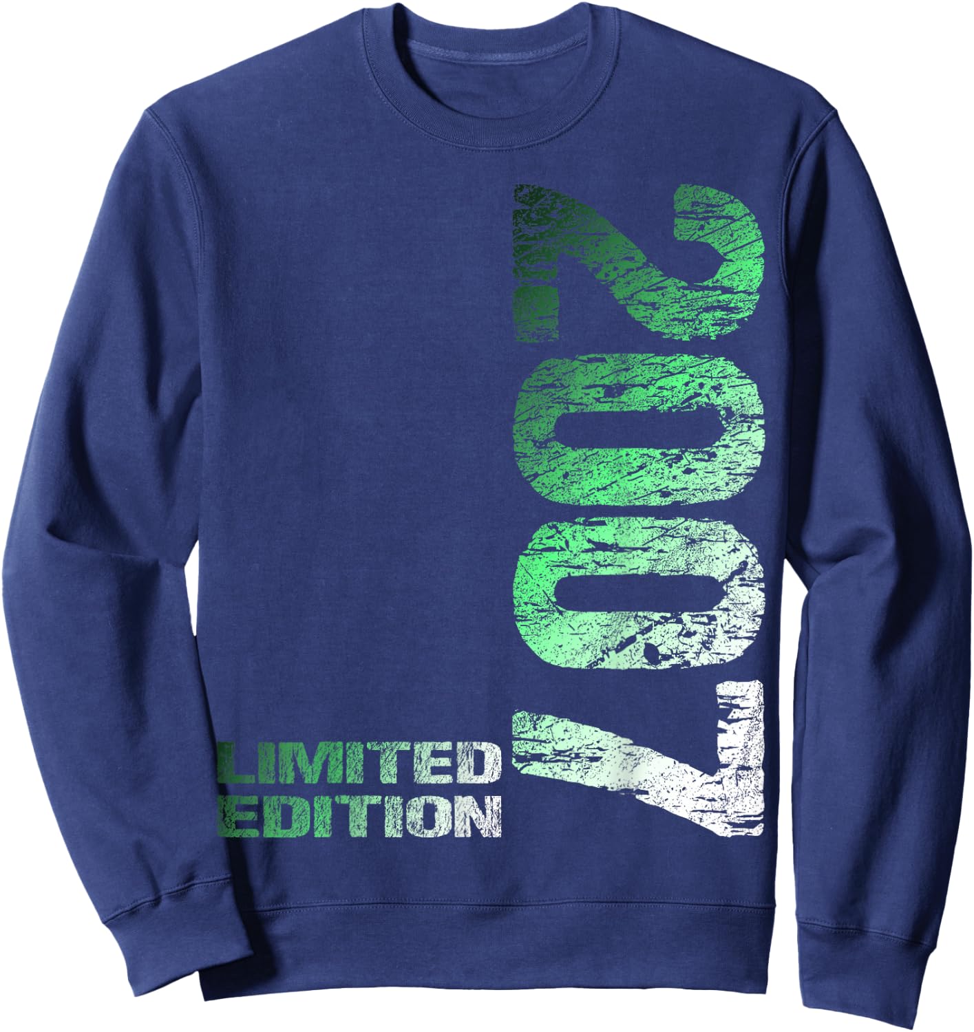 16th Birthday 2007 Limited Edition Boy Girl , black Sweatshirt - Sweatshirt | Navy