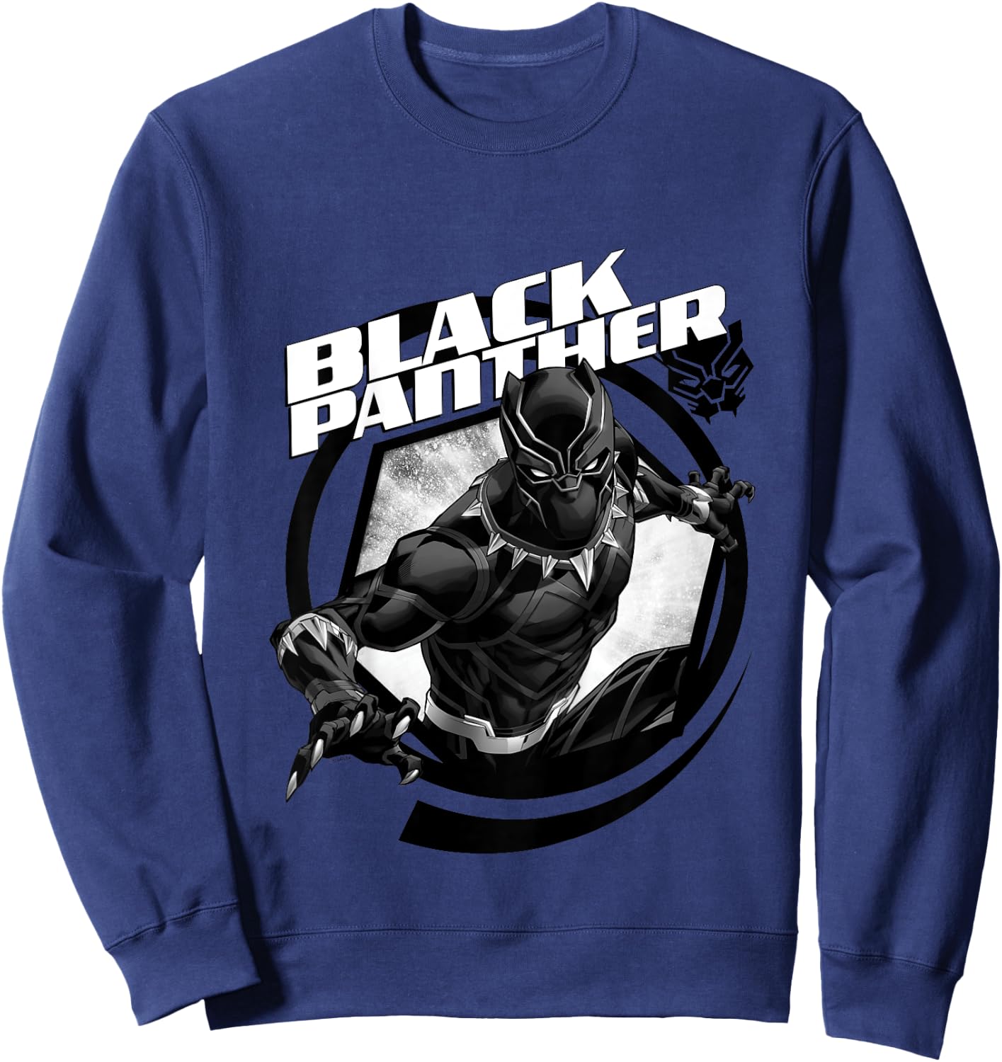 Kids Avengers Black Panther Hexagon , Black, 2 Sweatshirt - Sweatshirt | Navy