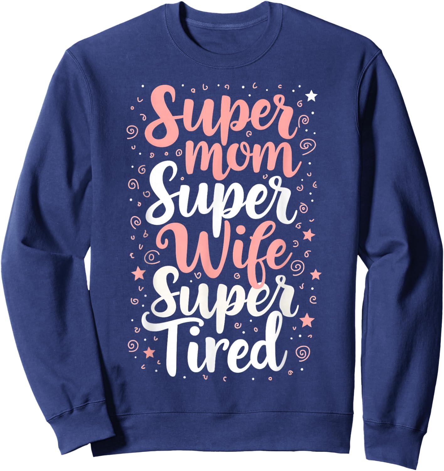 Gift New Mom Sweatshirt - Sweatshirt | Navy