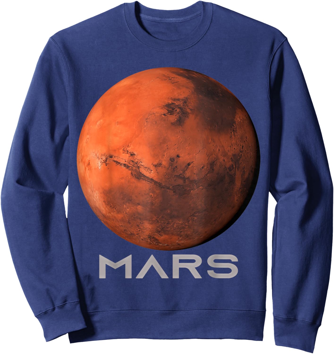 Mars Planet Shirt, Solar System Planet , Men, Children, , black Sweatshirt - Sweatshirt | Navy