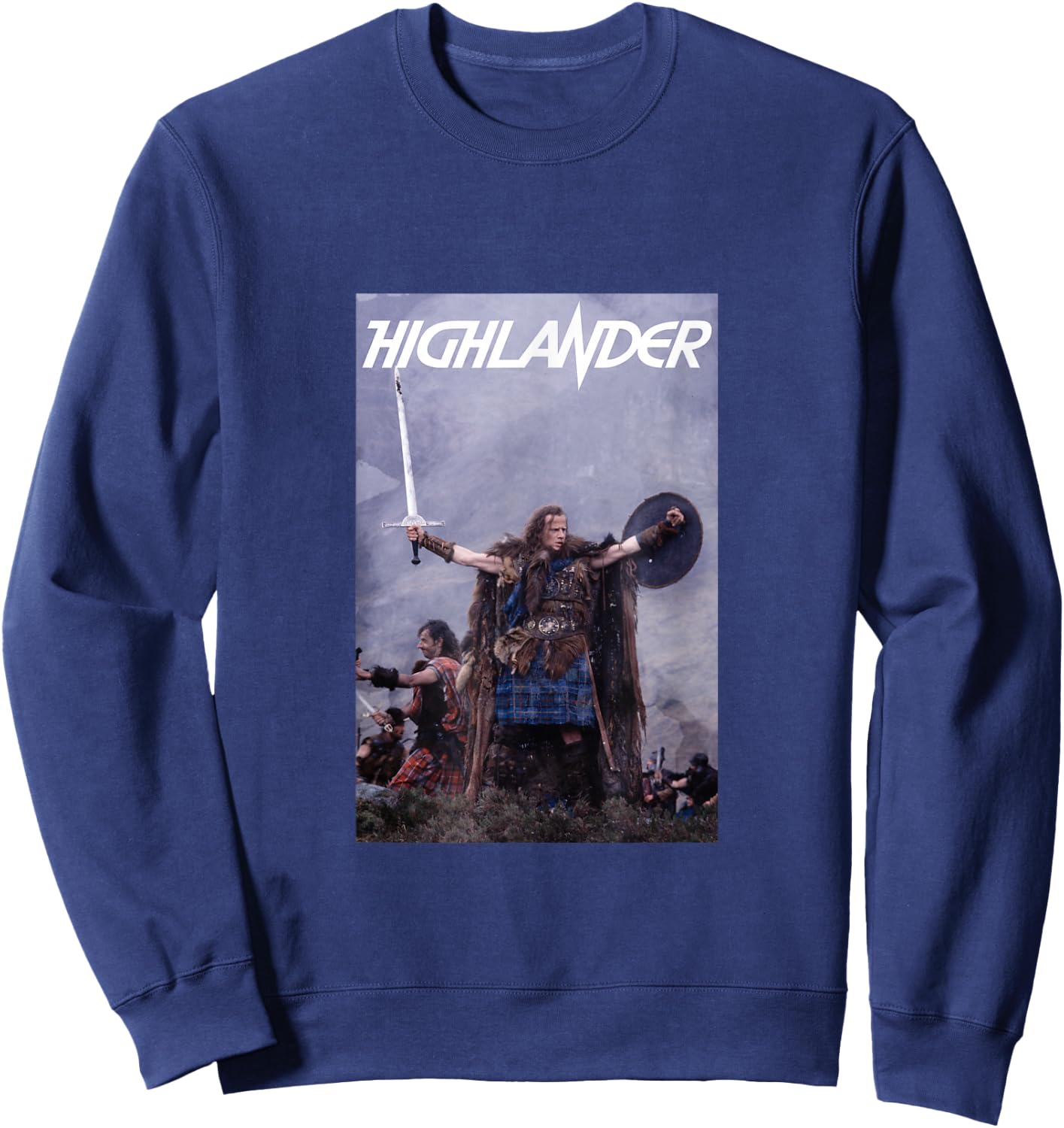 Highlander 1986 Connor MacLeod Sweatshirt - Sweatshirt | Navy