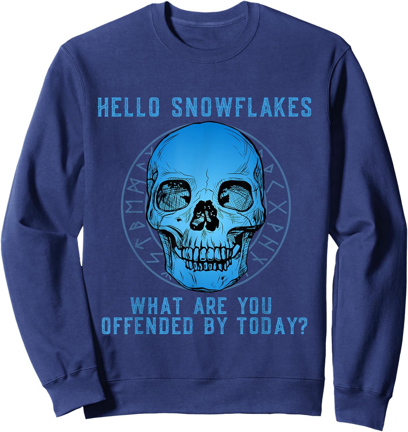 Anti wachte politisch inkorrekt konservativ Sweatshirt - Sweatshirt | Navy