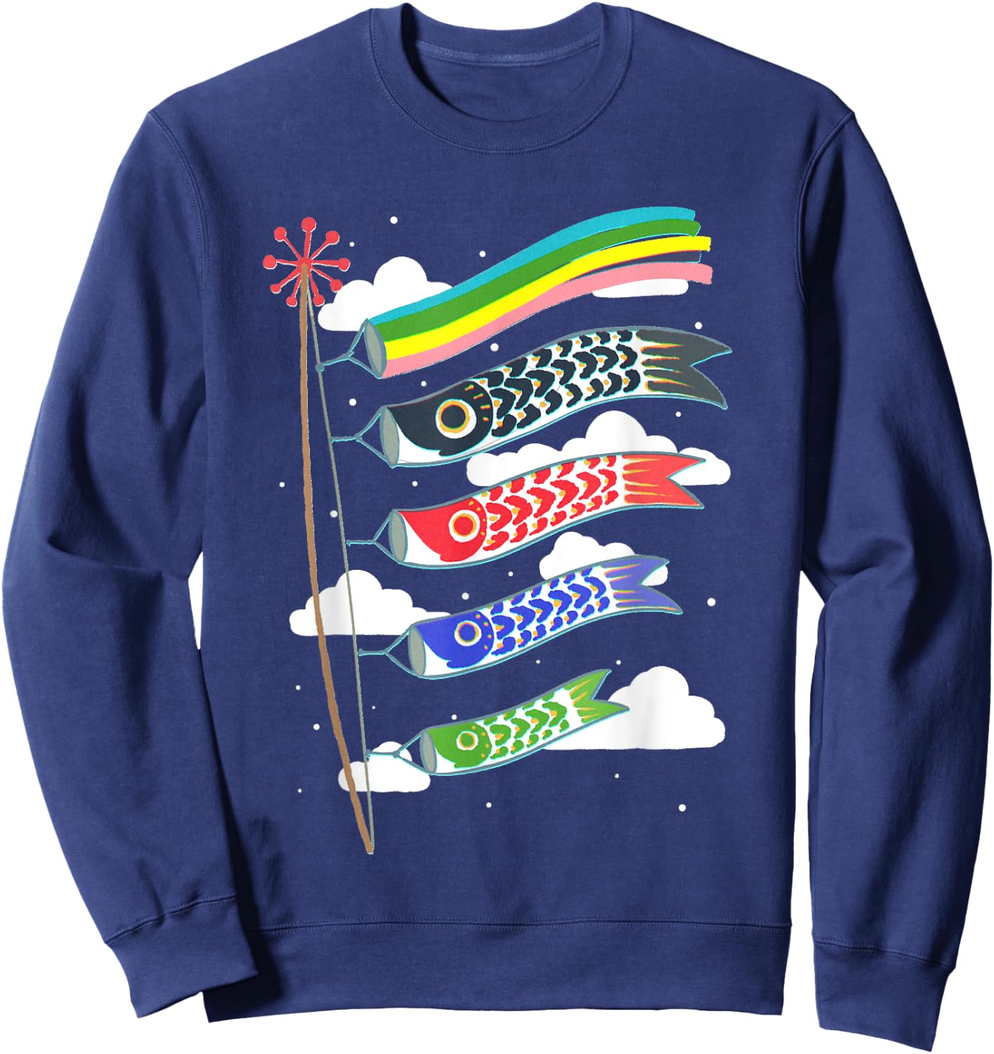 Koinobori, japanese koi kite Sweatshirt - Sweatshirt | Navy