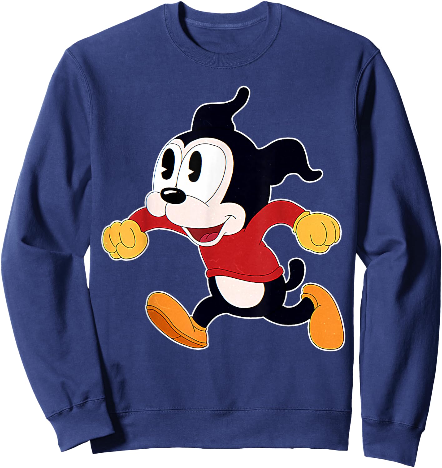 Dog Cartoon Race Sweatshirt - Sweatshirt | Navy