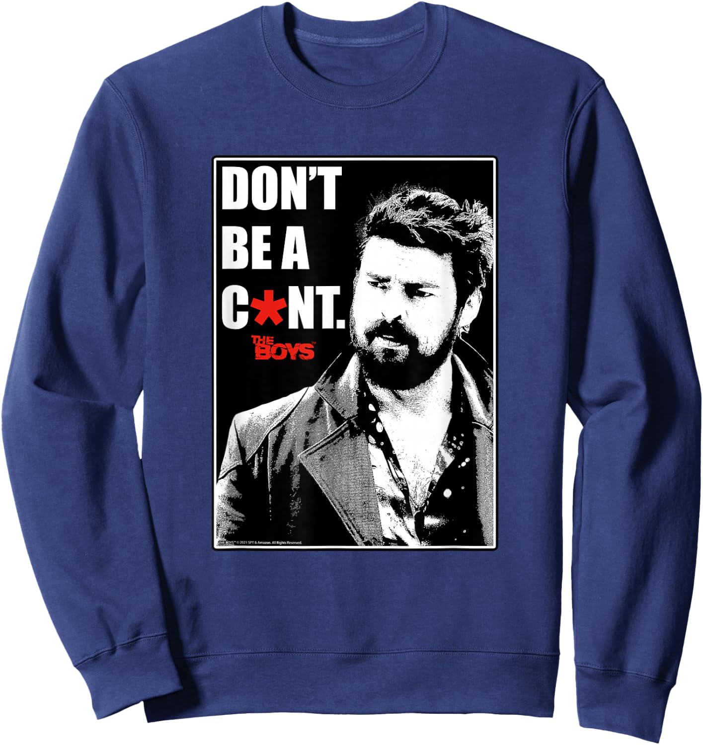 The Boys Butcher Don't Be A... Small Sweatshirt - Sweatshirt | Navy