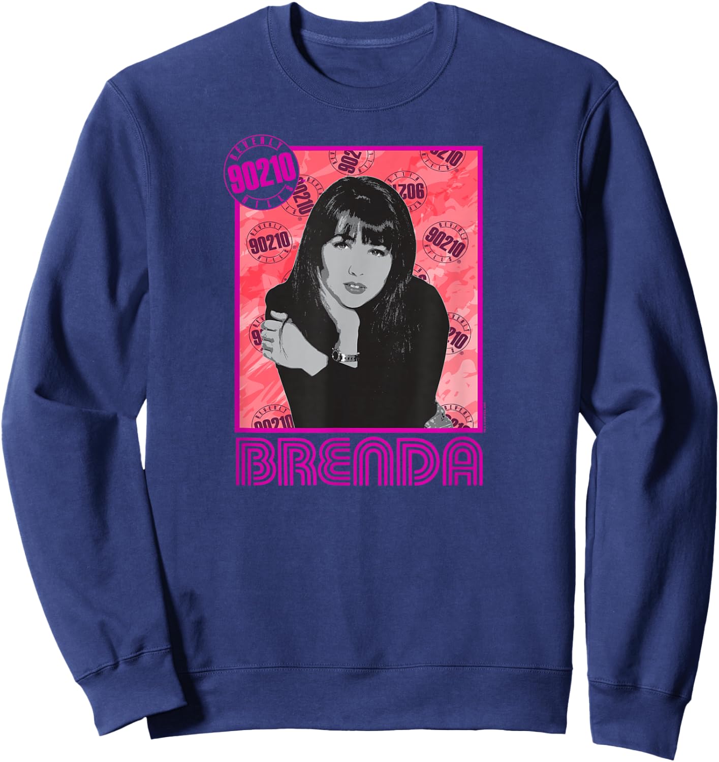 Beverly Hills 90210 - Brenda Sweatshirt - Sweatshirt | Navy