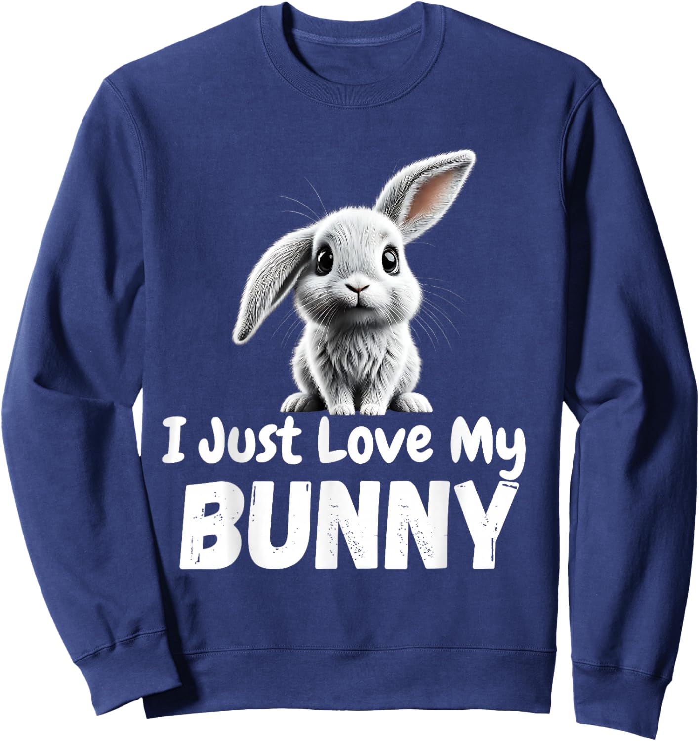 I Just Love My Bunny Sweatshirt - Sweatshirt | Navy