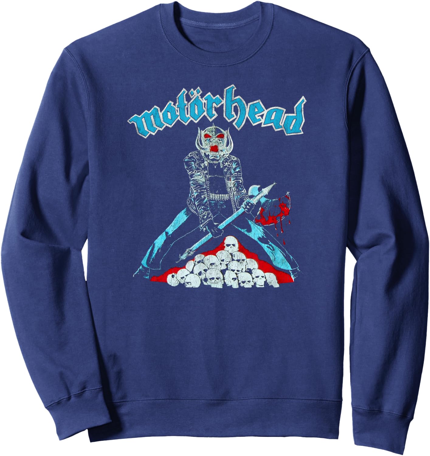 Motörhead Vintage Warpig , black Sweatshirt - Sweatshirt | Navy