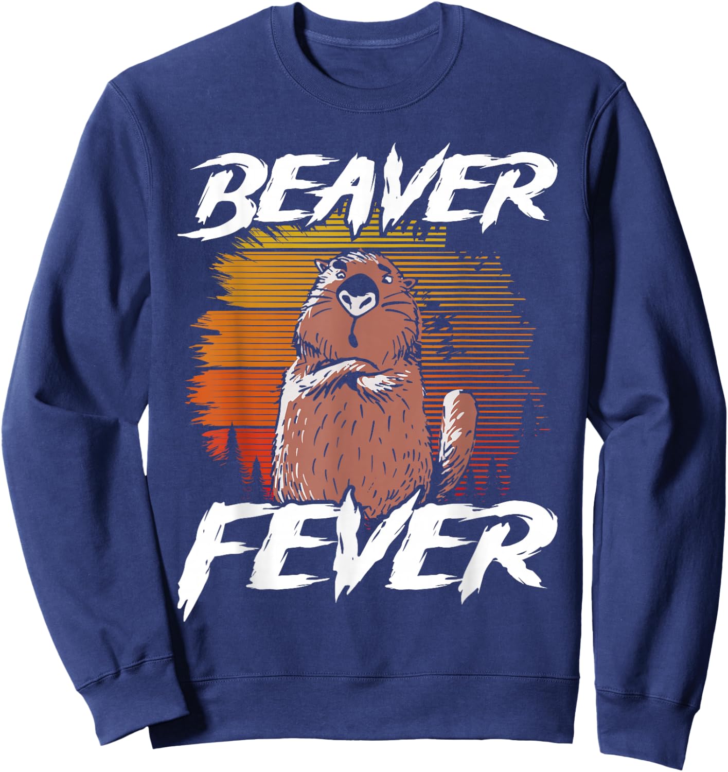 Beaver Fever! Sweatshirt - Sweatshirt | Navy